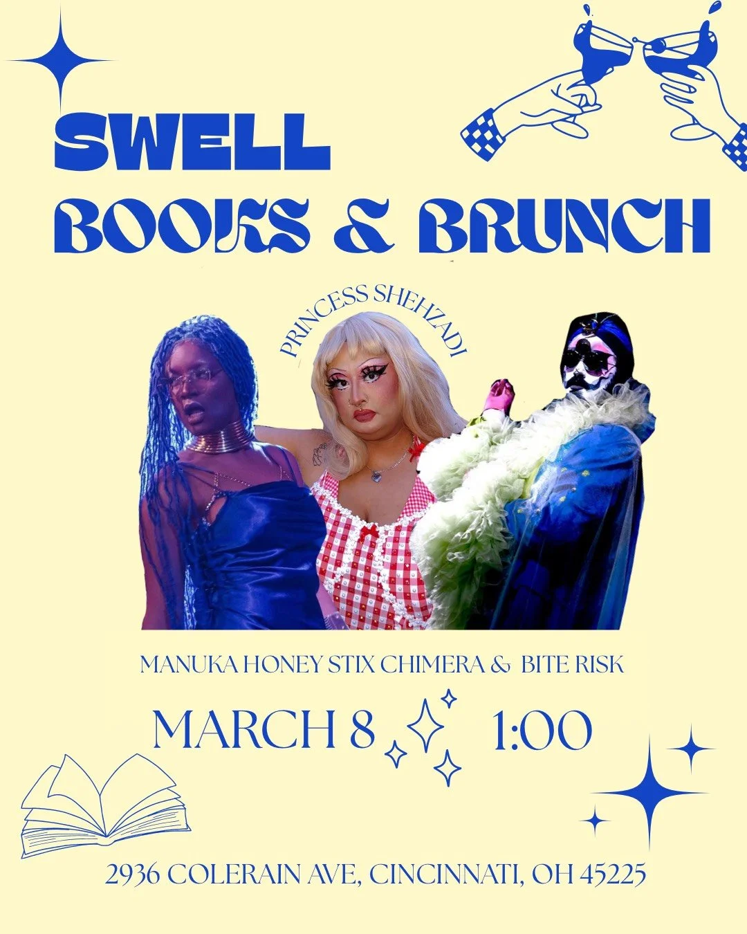 Books + Brunch Drag Show