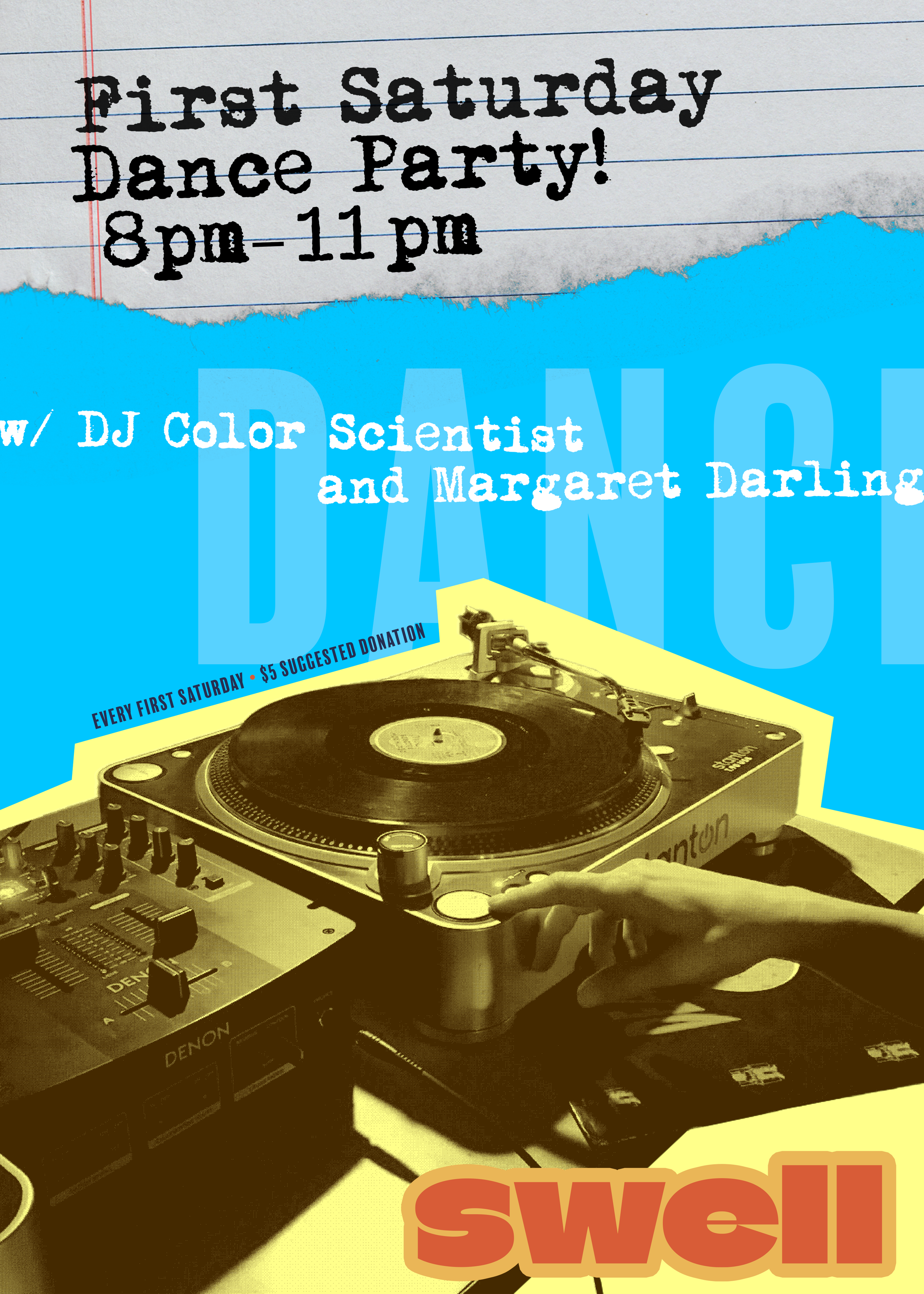 First Saturday Dance Party! 