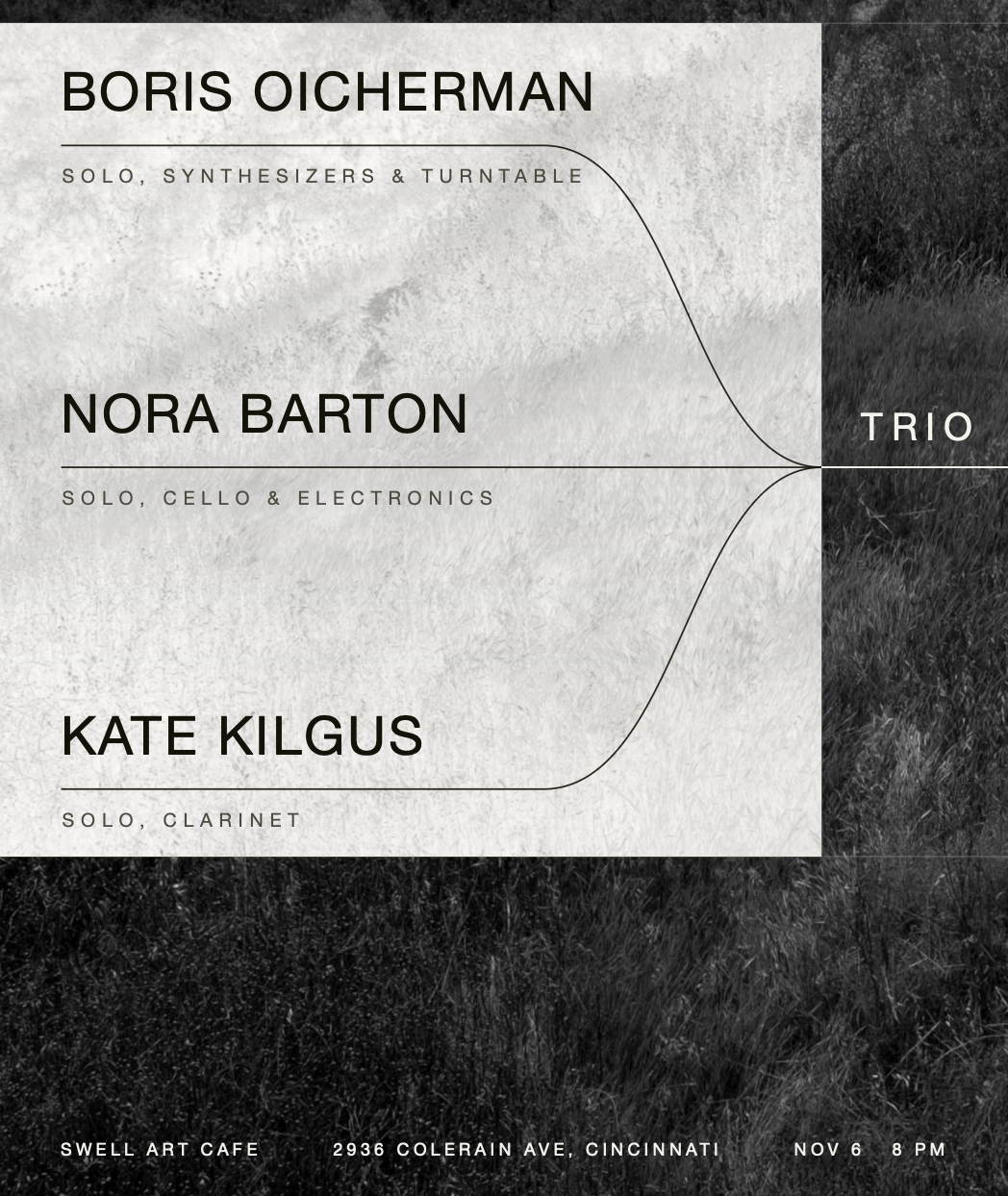 Boris Oicherman + Nora Barton + Kate Kilgu