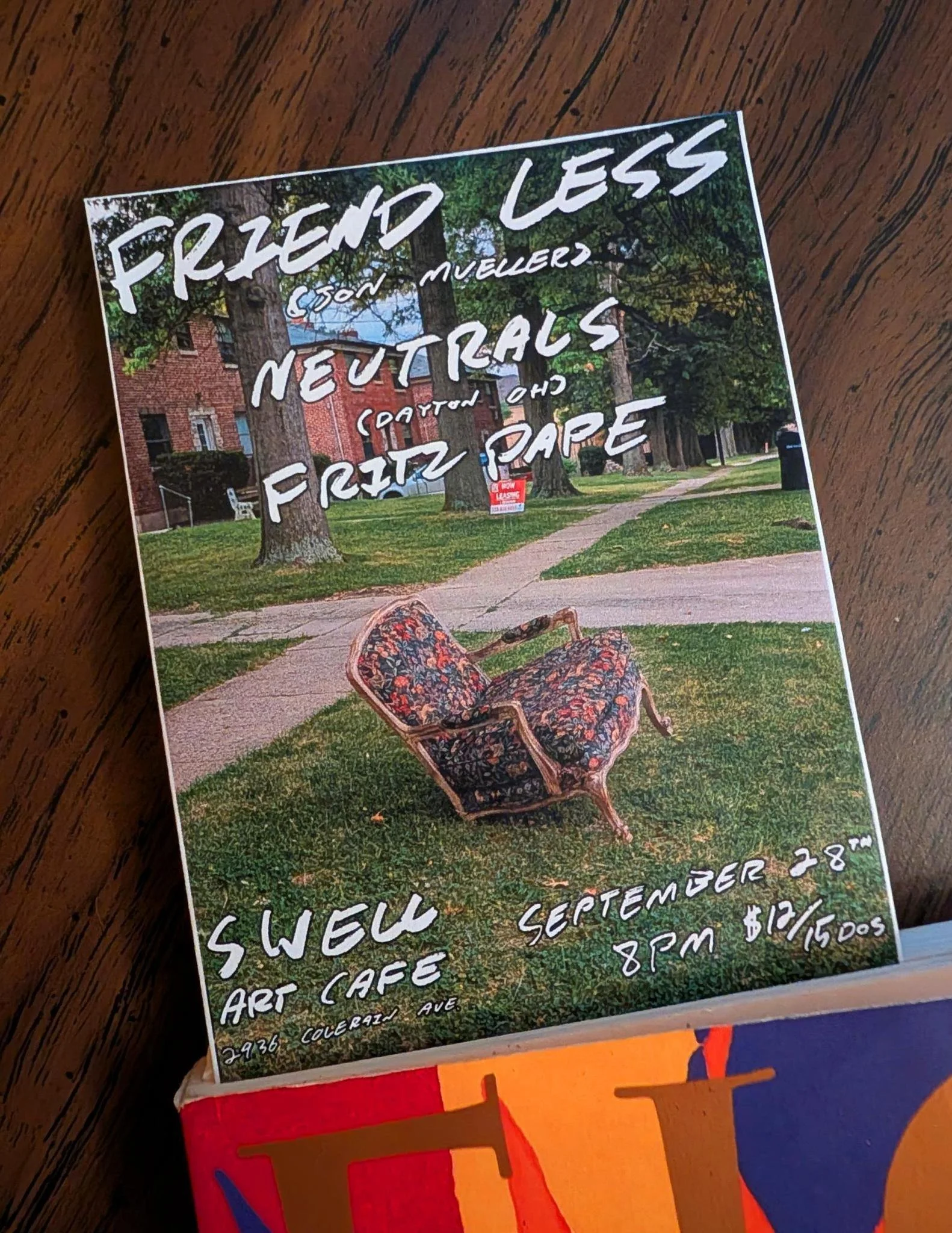 FRIEND LESS (Jon Mueller) with Neutrals and Fritz Pape