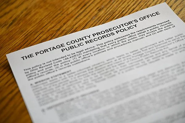 Public Records Policy — Portage County Prosecutor Connie J. Lewandowski