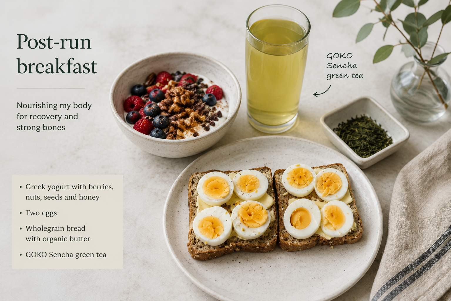 What I Ate After My 7K Trail Run to Support Bone Health