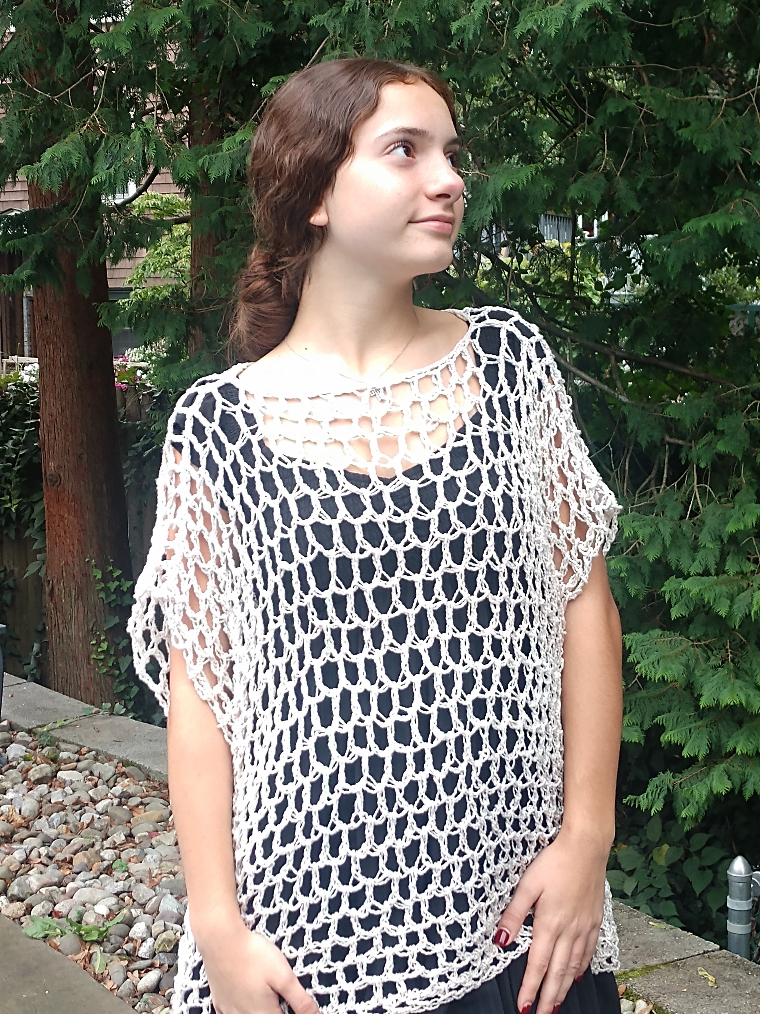 Open Weave Cover Up