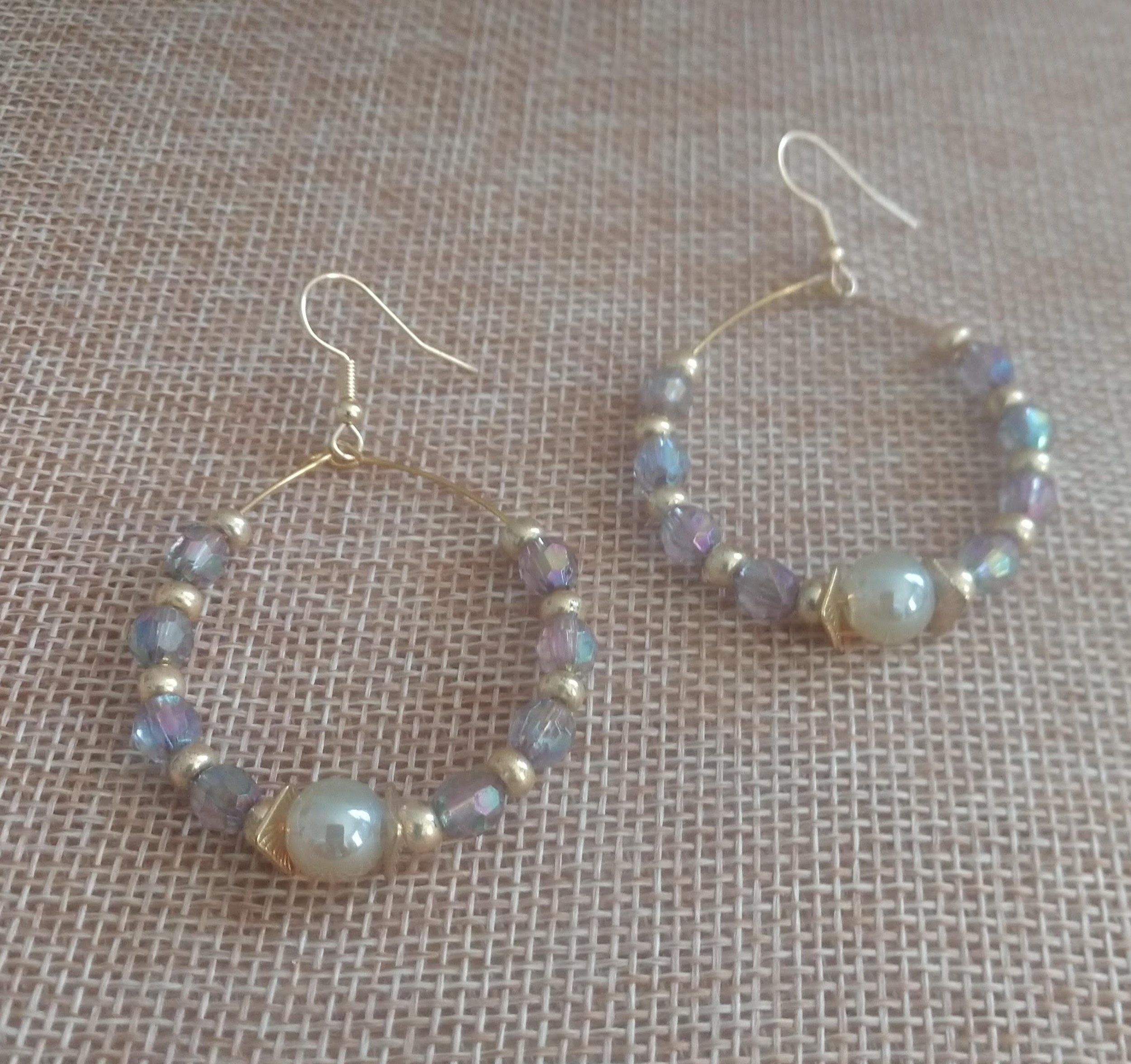 Crystal Hoops