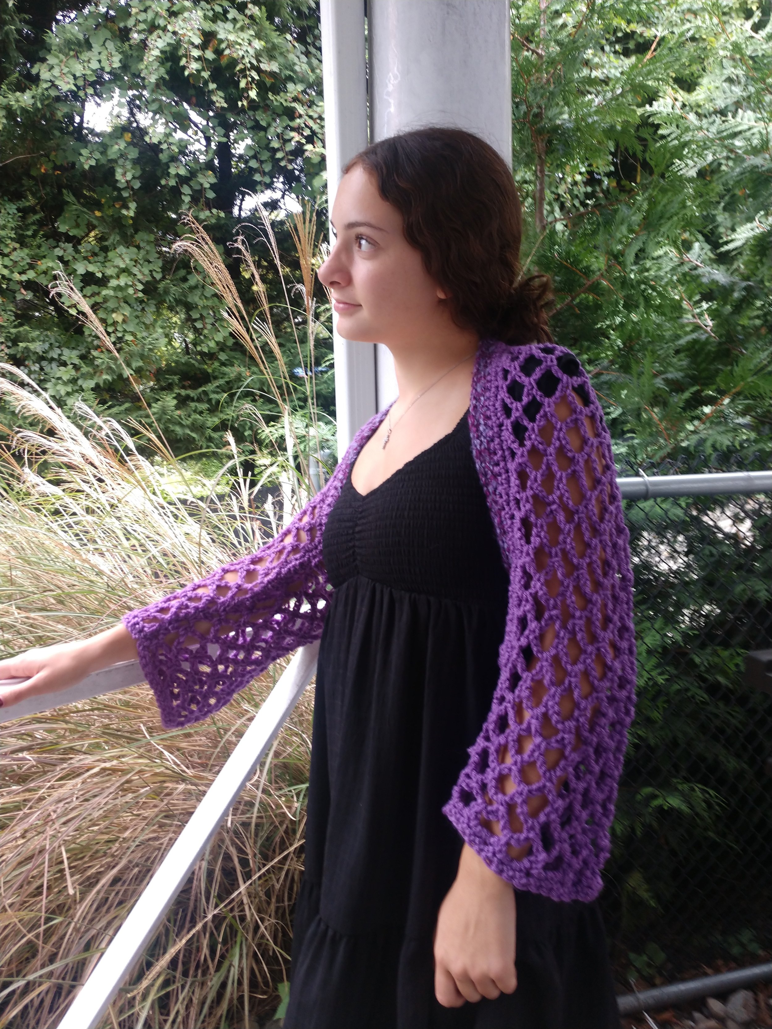 Purple Shrug