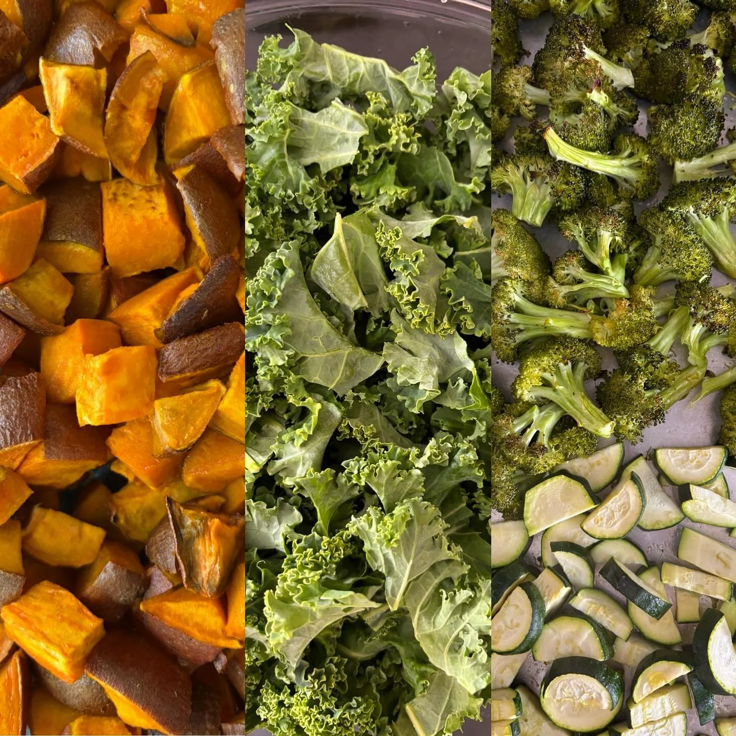 Beautiful colors from the veggies I recently prepped for a family I&rsquo;m supporting. Nourishing families is one of the greatest joys of my work as a doula💛💛

#postpartumdoula #sanfranciscodoula