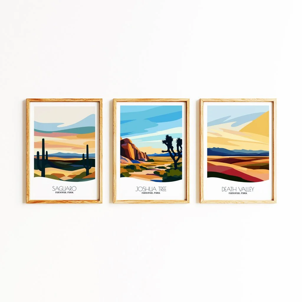 Set of 3 Desert Posters — Bold Abstract Art.jpg