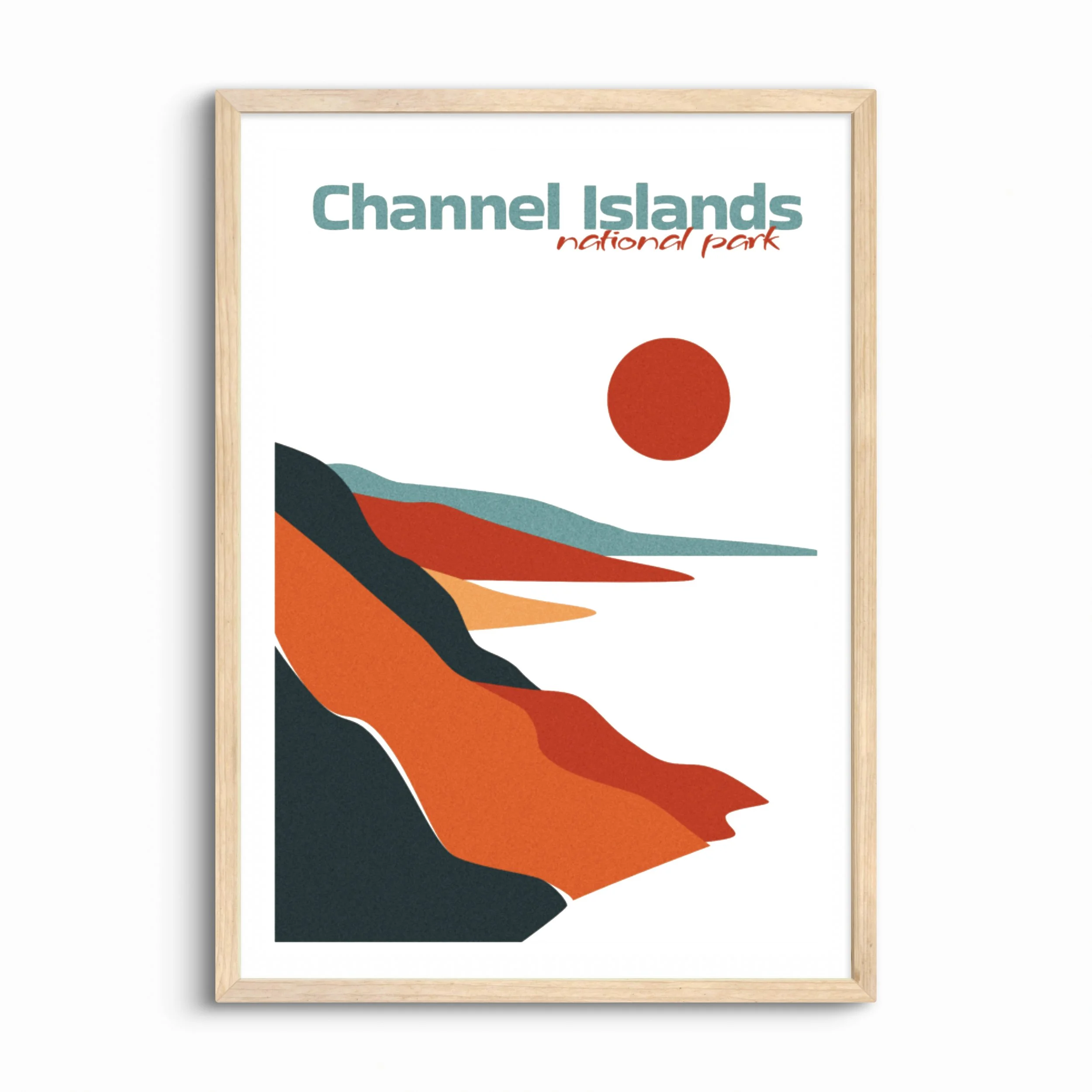 Channel Islands National Park Poster — Boho Wall Art