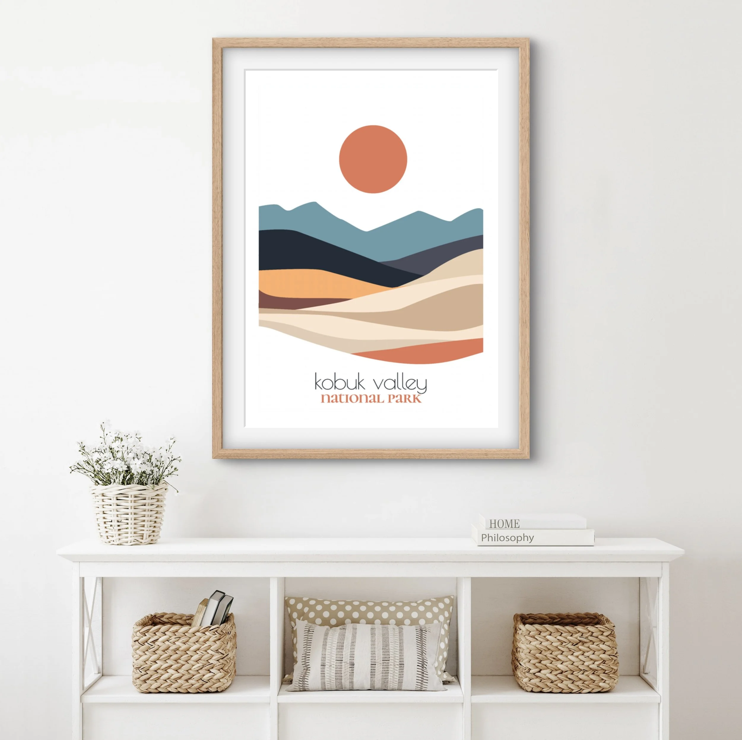Perfect Kobuk Valley travel print gift for national park lovers and hikers