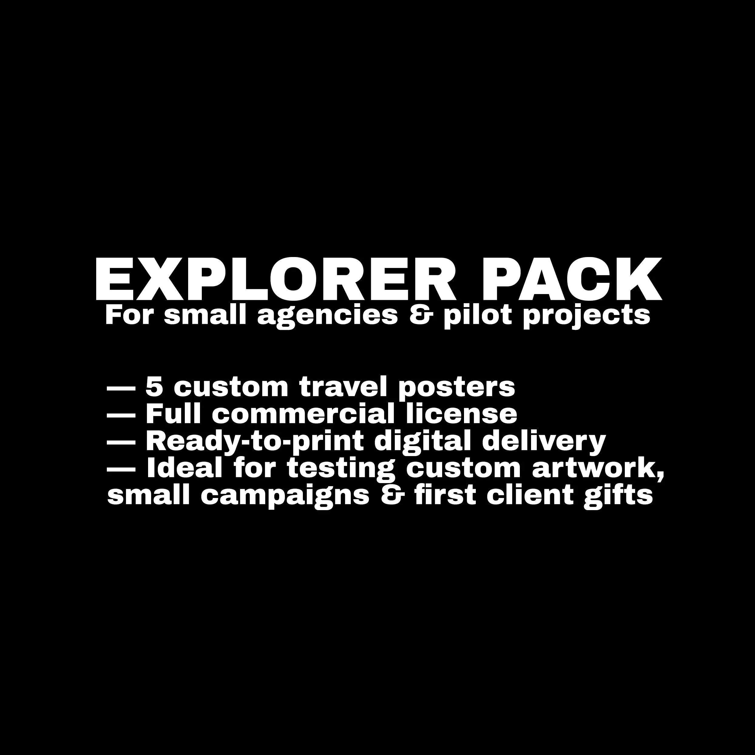Explorer Pack