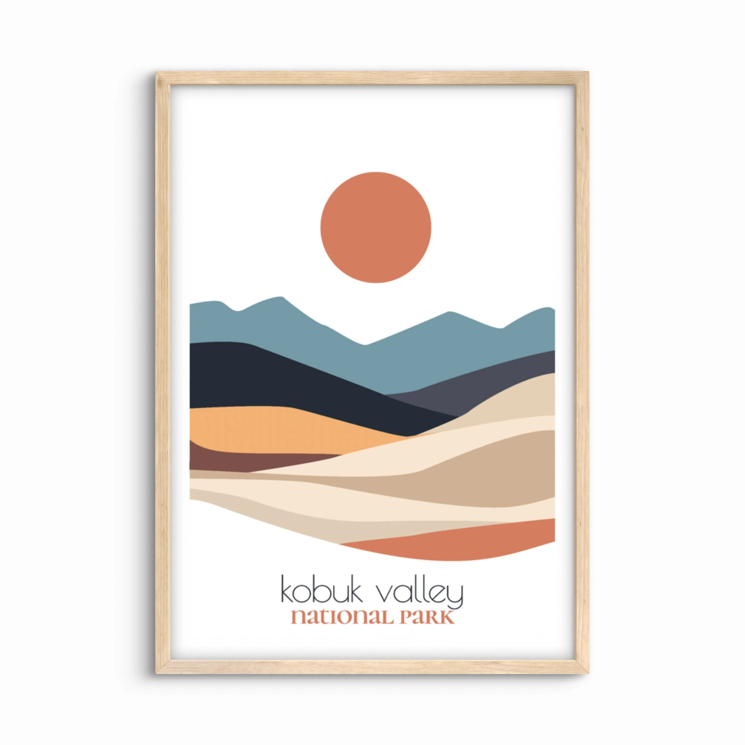 Kobuk Valley National Park Travel Poster