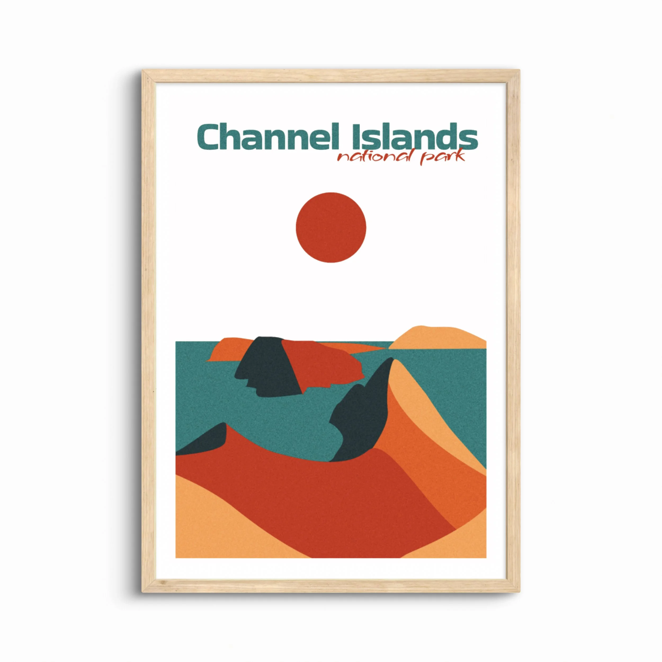 Channel Islands National Park Poster — Bohemian Nature Wall Art