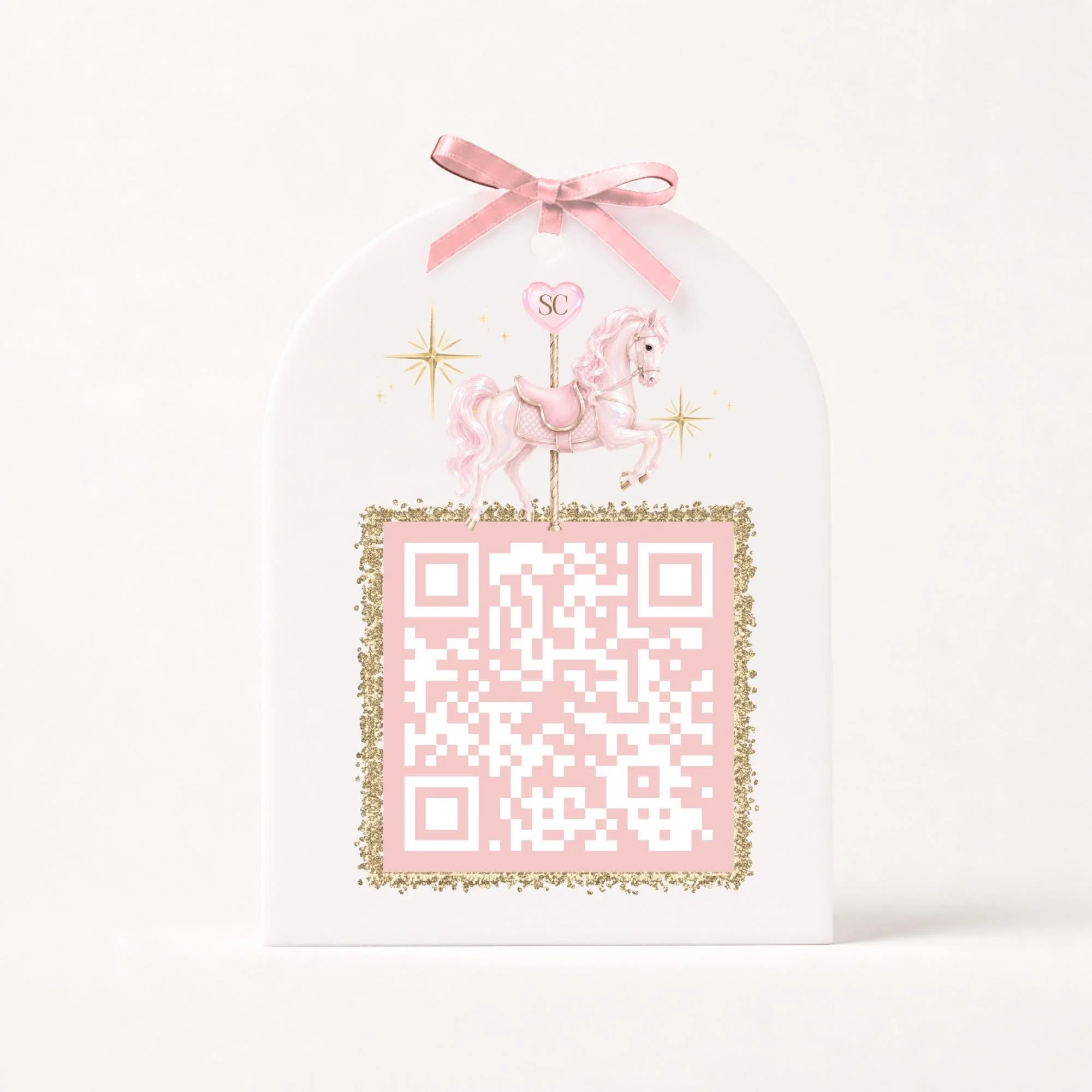 Santa Tracker Tree Ornament - Acrylic