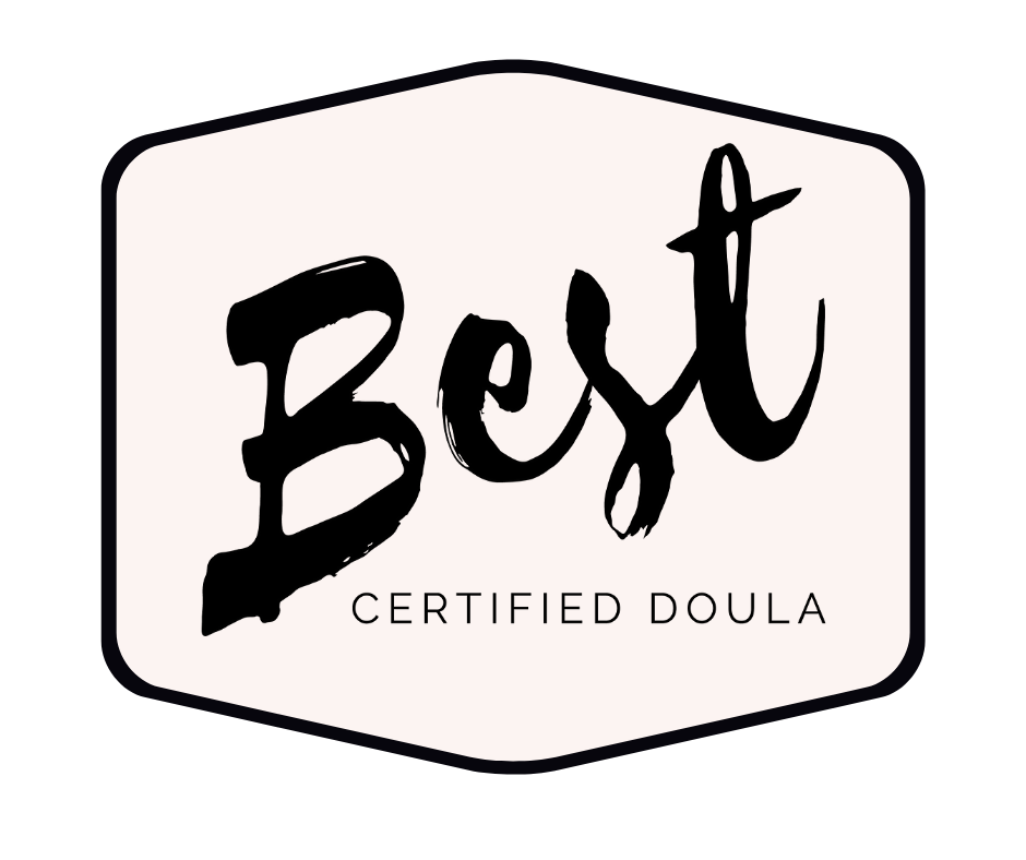 An image of the BEST certified doula insignia