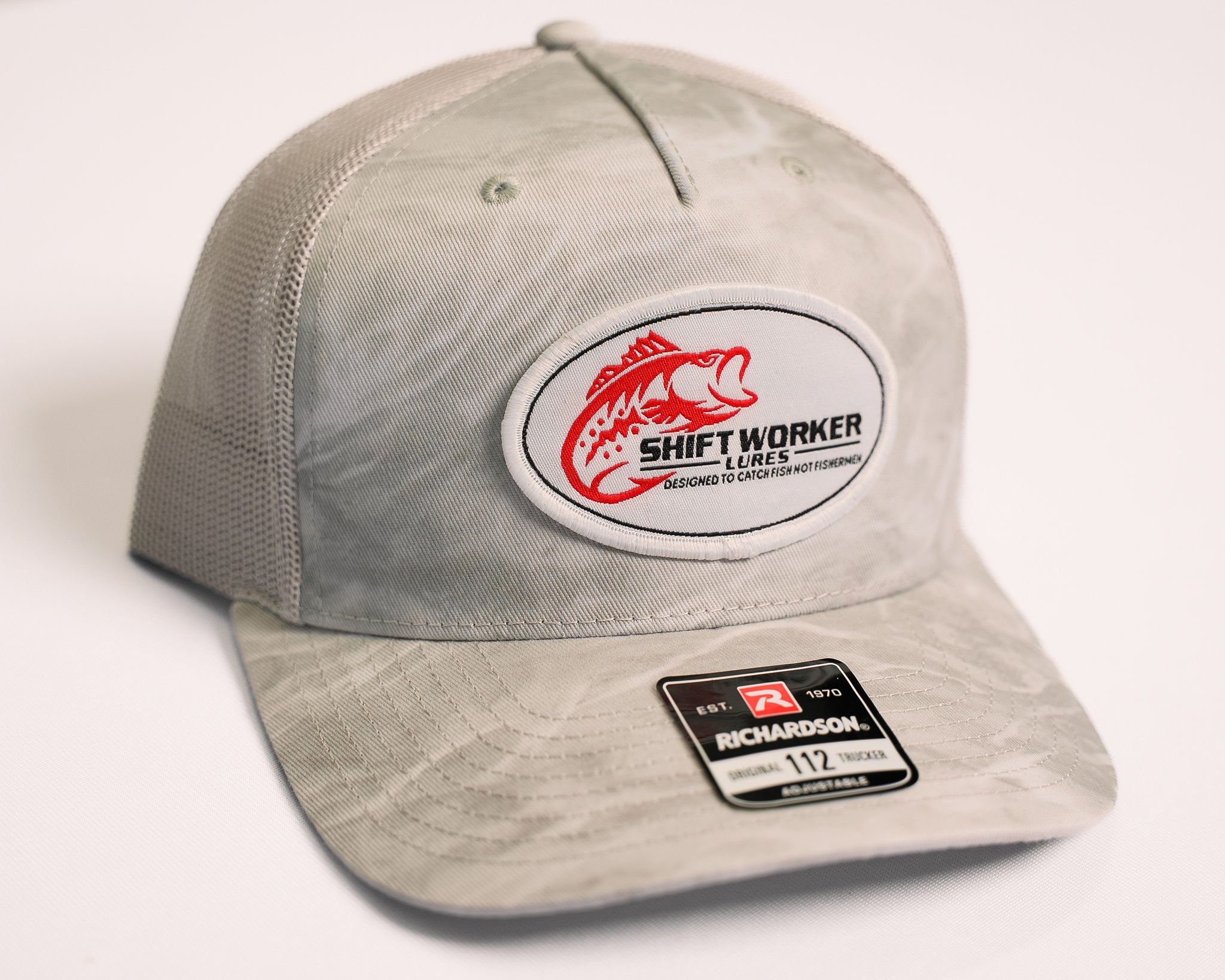 Oval Patch | Bonefish Lt Grey