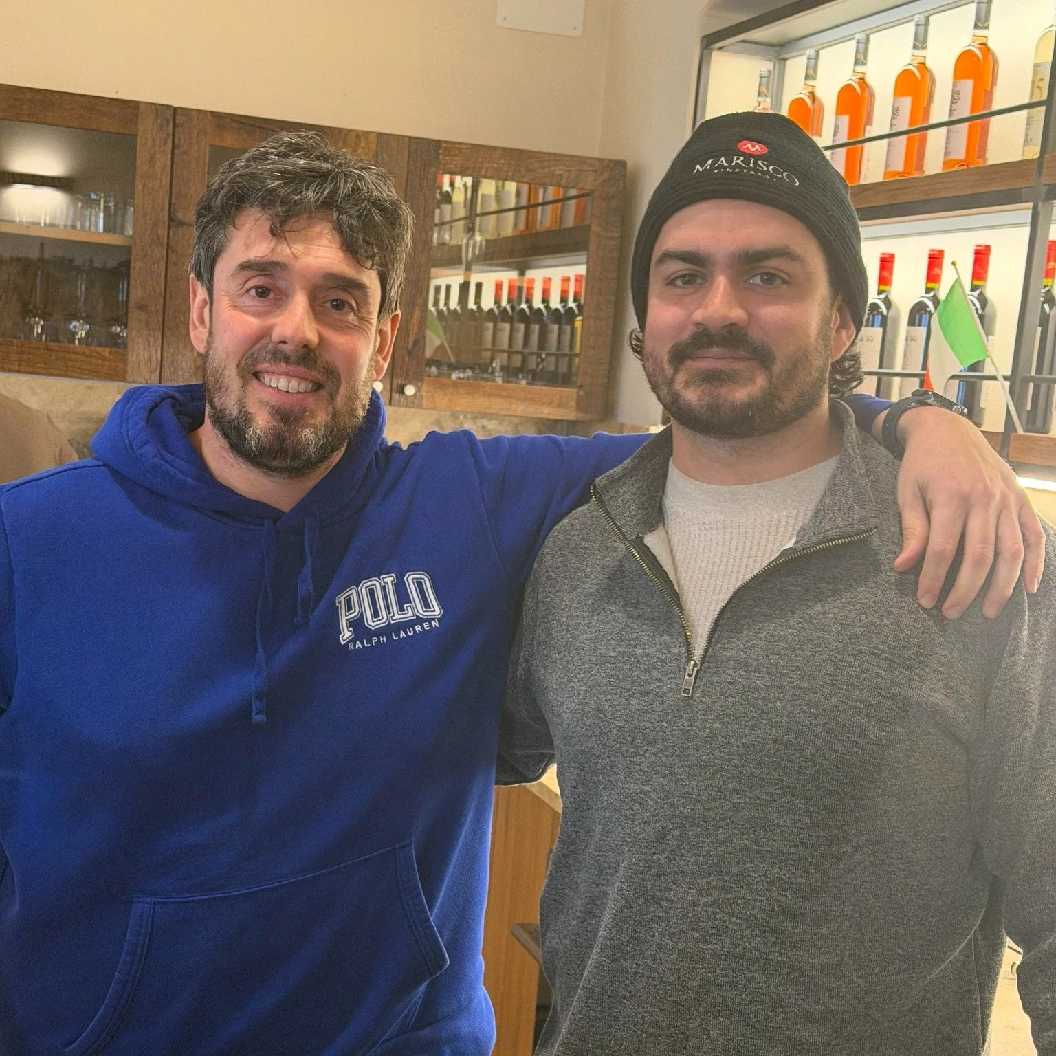 Two winemakers. Two worlds. One passion. 

From the rolling hills of Italy to the untamed landscapes of Texas, Diego Ciurletti and Tony Offill bring their craft to life, one bottle at a time.

Diego channels timeless Italian tradition into every vint