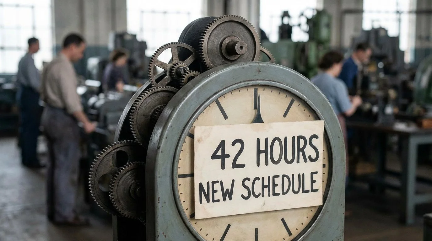 Working Hours Reduced to 42 Hours by 2026: Is Your Company Ready?