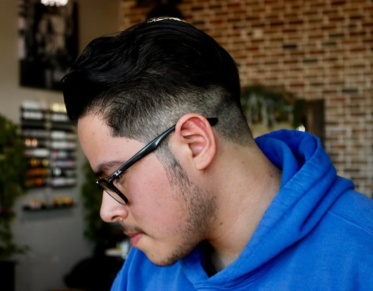 Fade by Cody Rowe |
Experience the difference, book with Cody Monday through Friday at Blue Rose. 

Full barbering menu available. 

https://book.squareup.com/appointments/d3goliiw9hxbe0/location/LYMCBB2AXD4WW/services