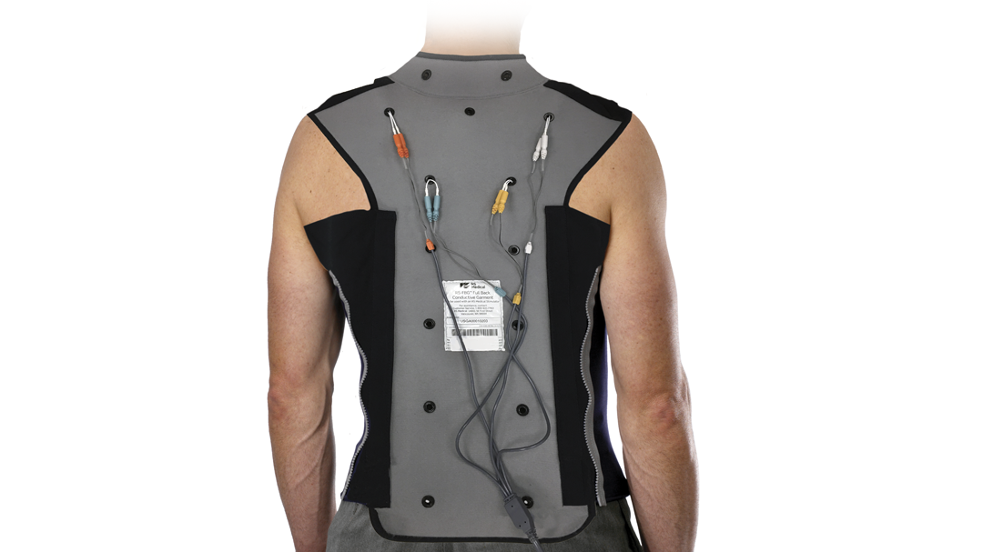 Back view of a person wearing RS-FB Full Back Garment.