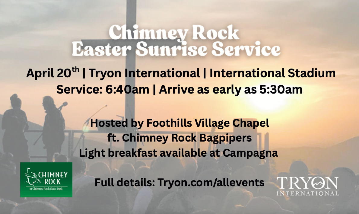 Chimney Rock’s Easter Sunrise Service