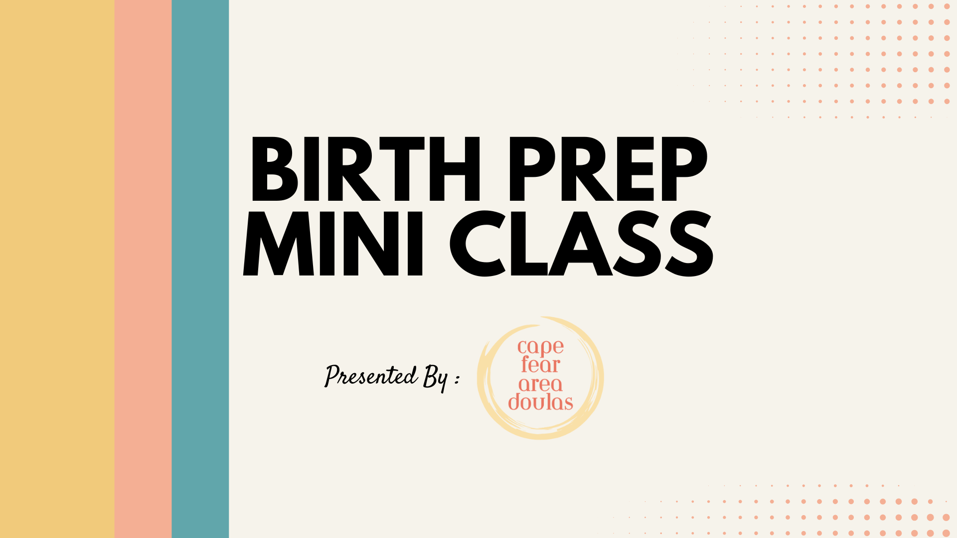 Birth Prep Mini Class