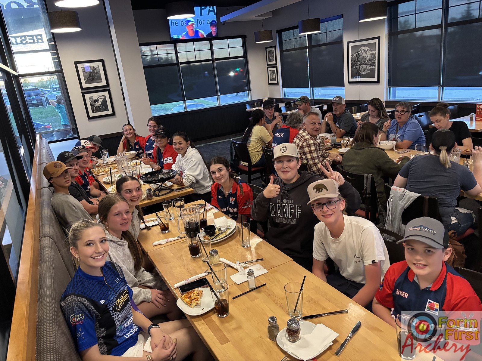 Team Dinner Canada Cup West, Calgary Canada