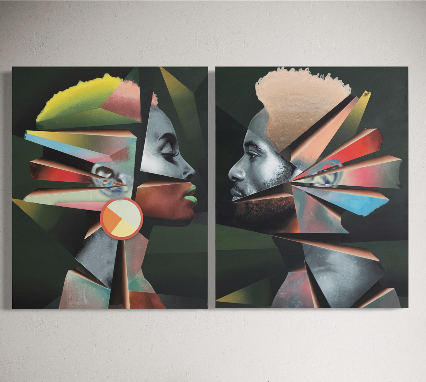 Espejos & Espejos 2 (Diptych)
