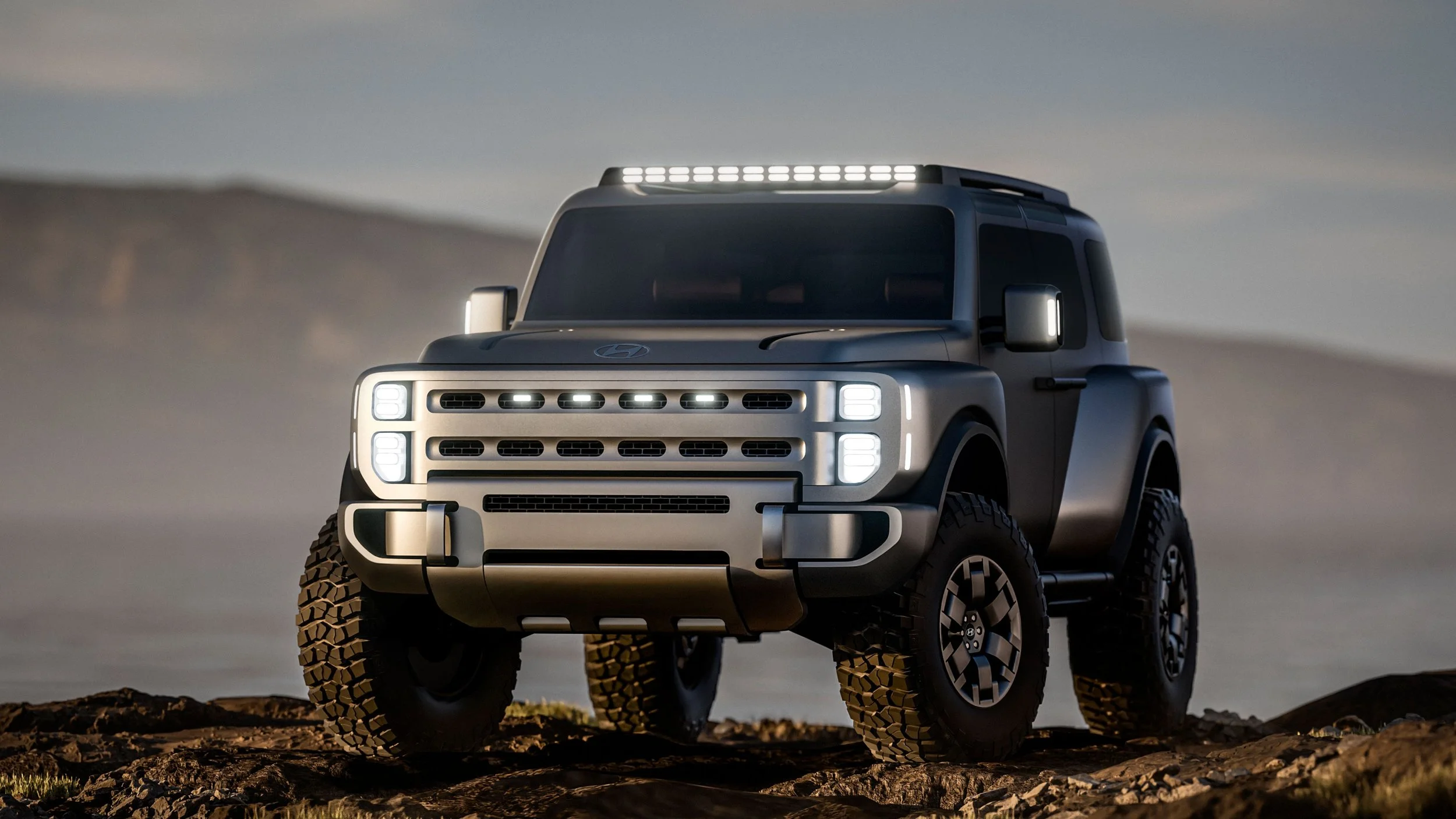 Hyundai Boulder: La primer camioneta coreana con chasis de escalera que apunta directo contra Bronco, Wrangler y Defender