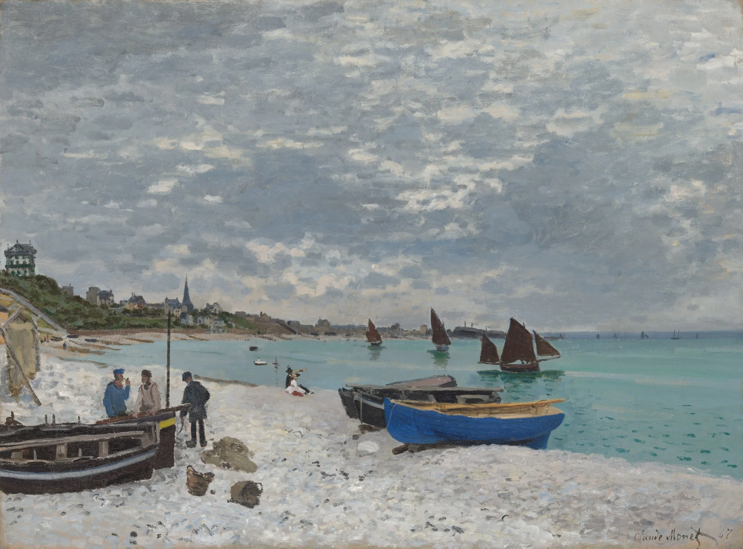 Claude Monet empezó dibujando caricaturas de sus vecinos por veinte francos. Después inventó un movimiento