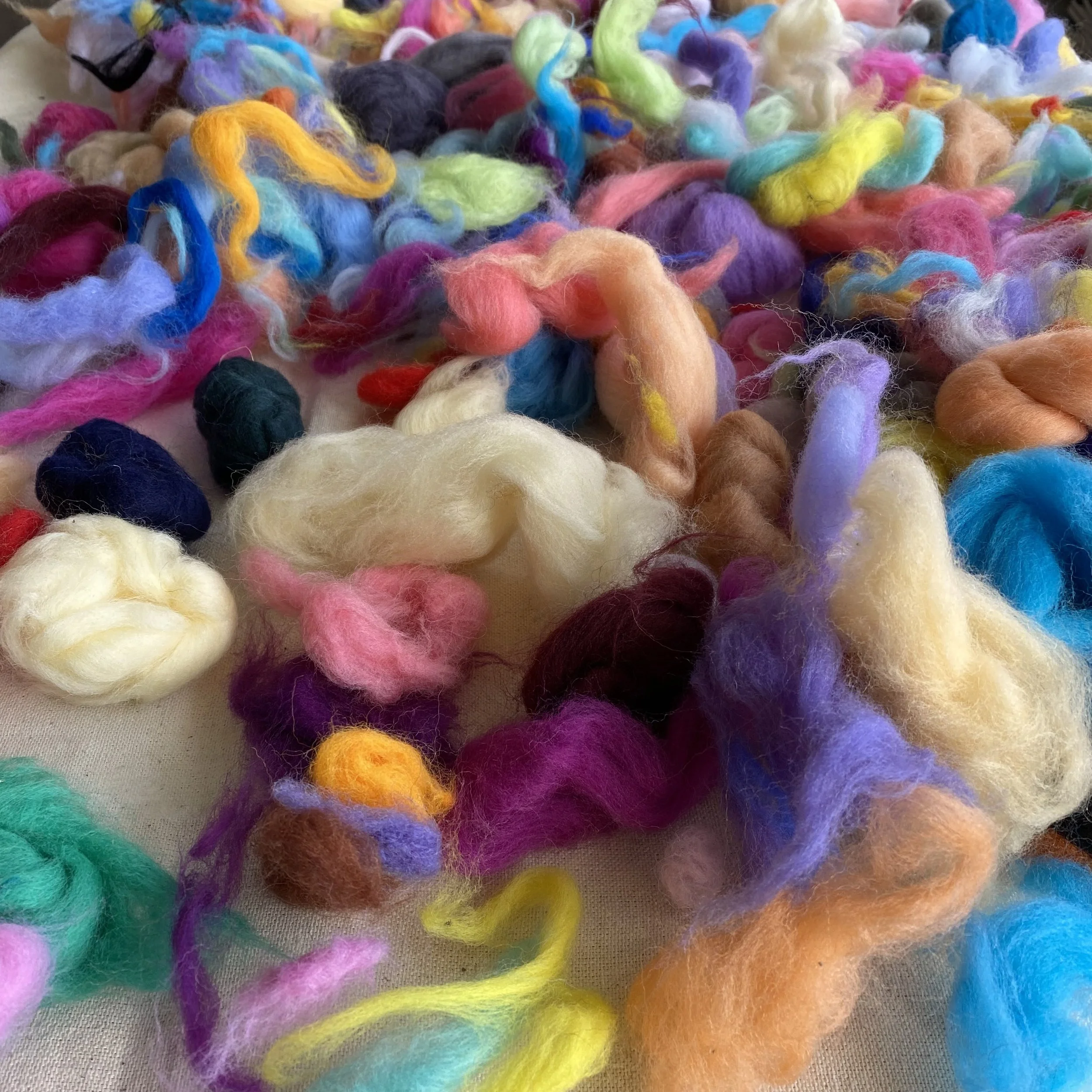 Creative Happy Hour! Felted Garlands