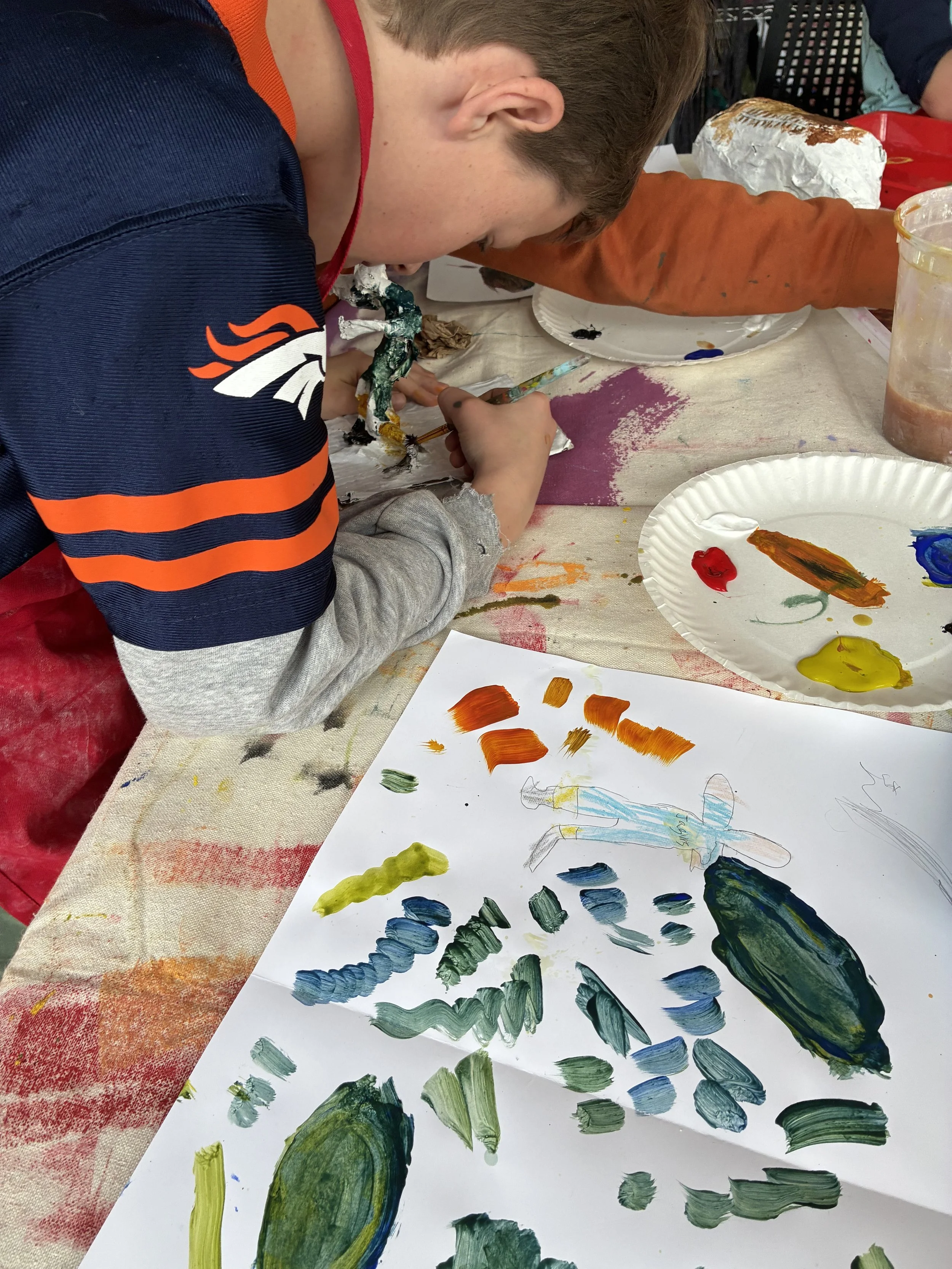 After School Art Play: April