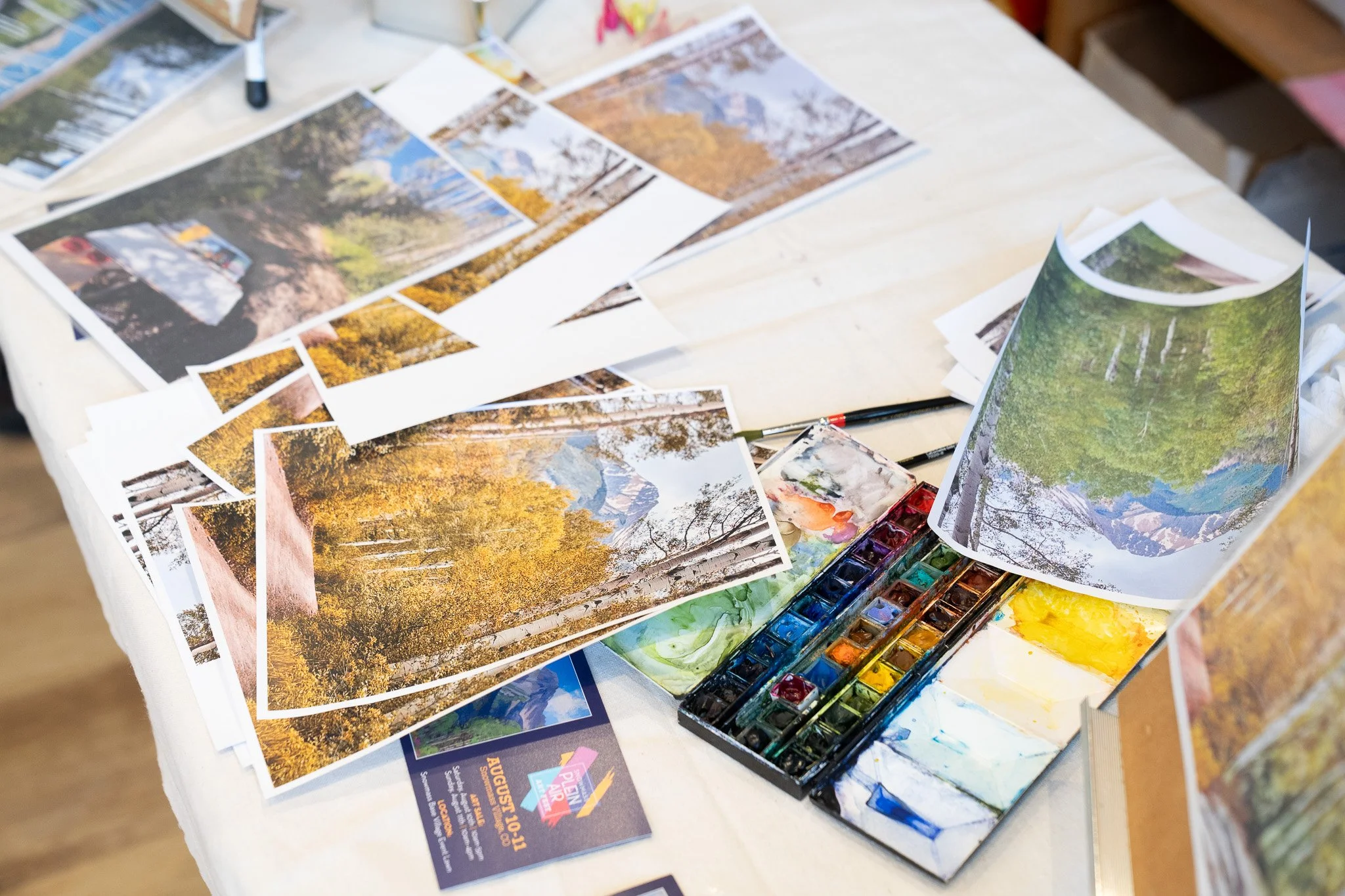 Adult Watercolor August: with Amy Beidleman 