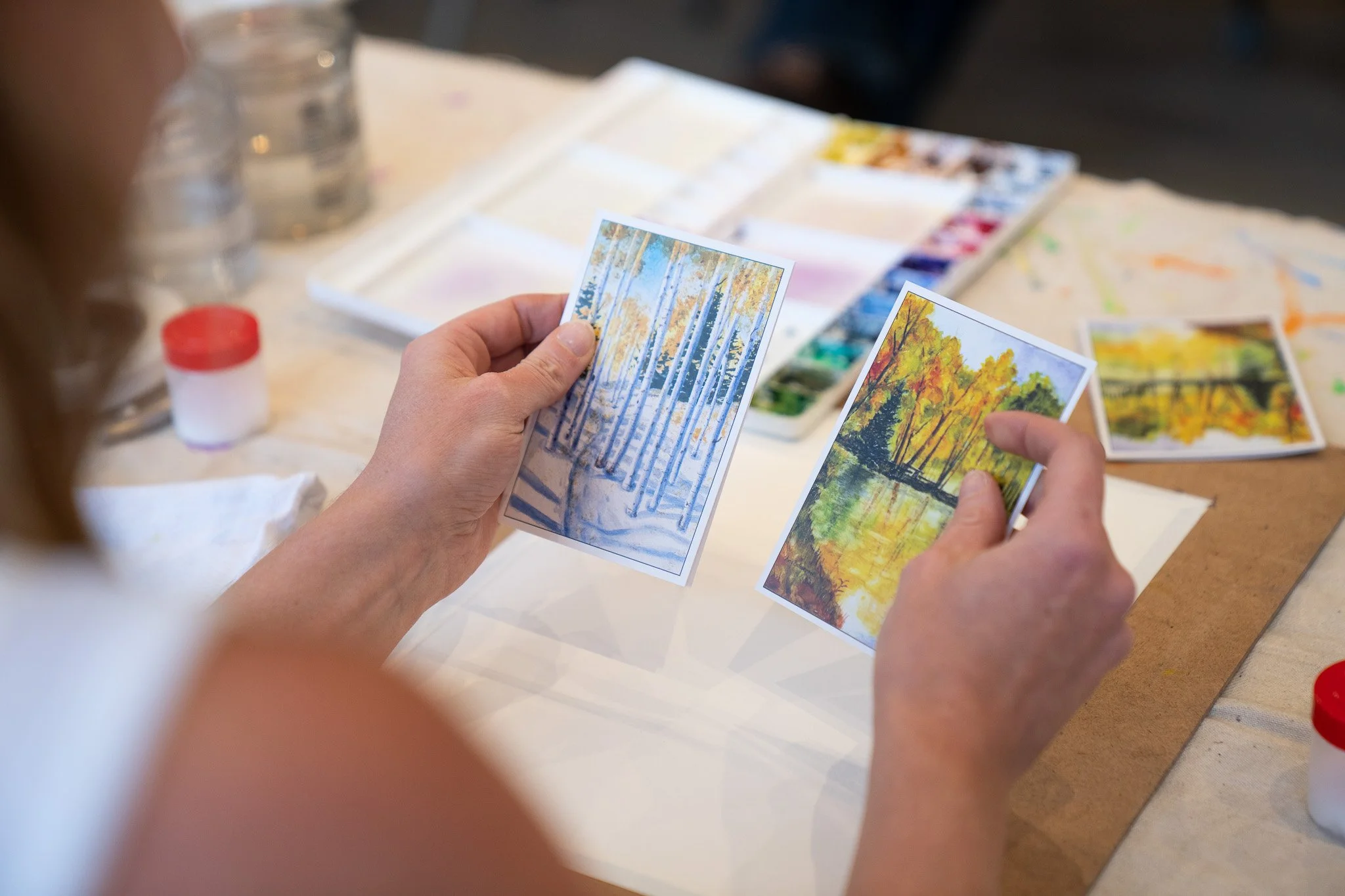 Adult Watercolor October: with Amy Beidleman 