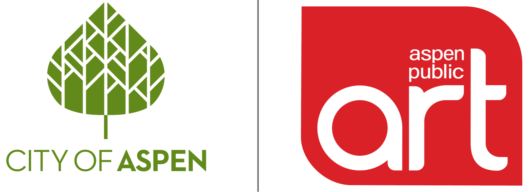 City of Aspen + Aspen Public Art logos