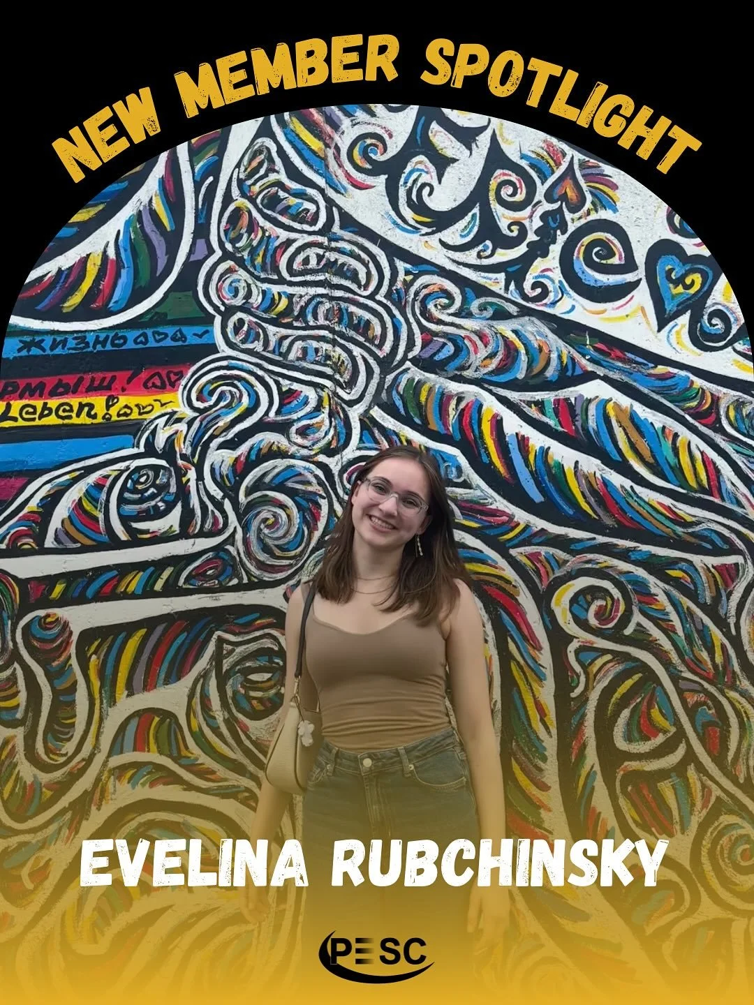 🌟 New Member Spotlight: Evelina! 🌟

Meet Evelina Rubchinsky, a freshman intending to study Industrial Engineering and a new member of the Wellbeing committee! 🎉

Evelina enjoys playing piano, biking, and watching movies. 🎹🚴🎬 A fun fact about he