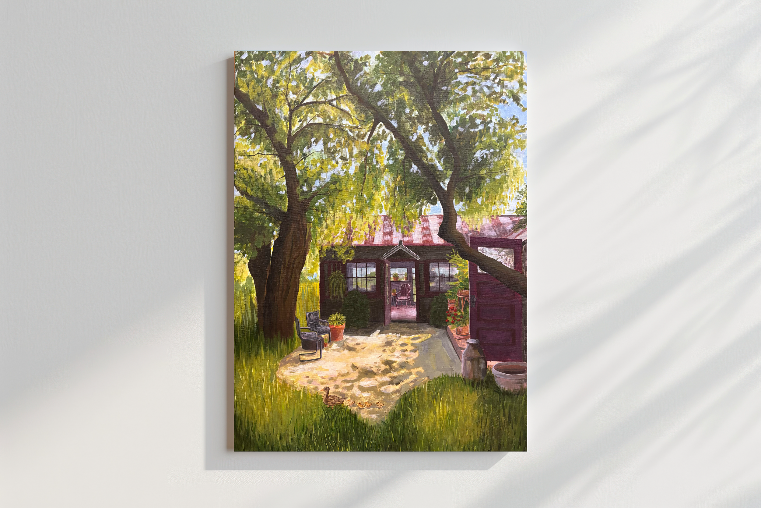 Grandma's Greenhouse Print