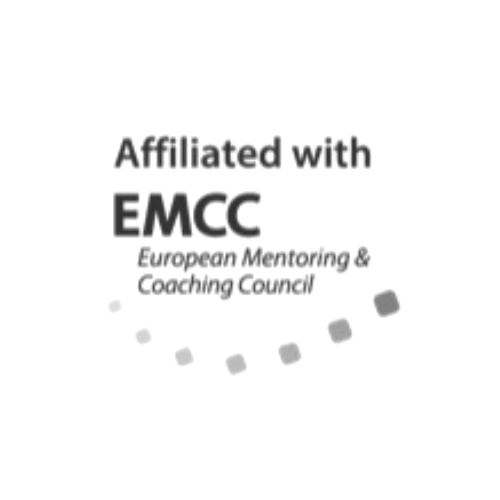 Logo with text stating 'Affiliated with EMCC, Southeastern Assisting a Counseling Council' and a dotted arc underneath.