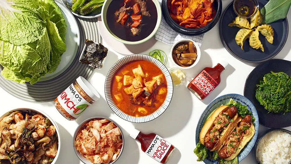 Mama O's Kimchi products