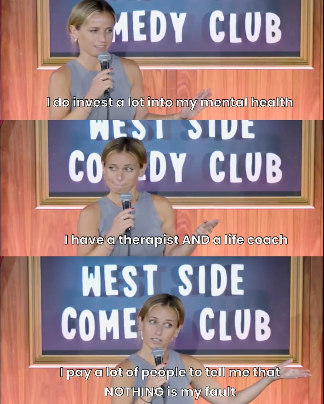 Literally nothing is 

#therapy #mentalhealth #comedy #standupcomedy