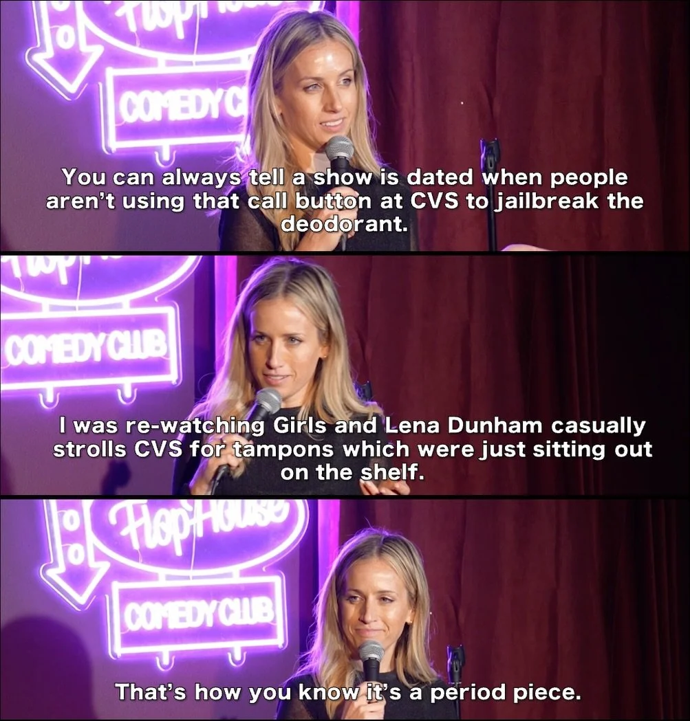 Free the tampon 

#girls #tv #comedy #funny