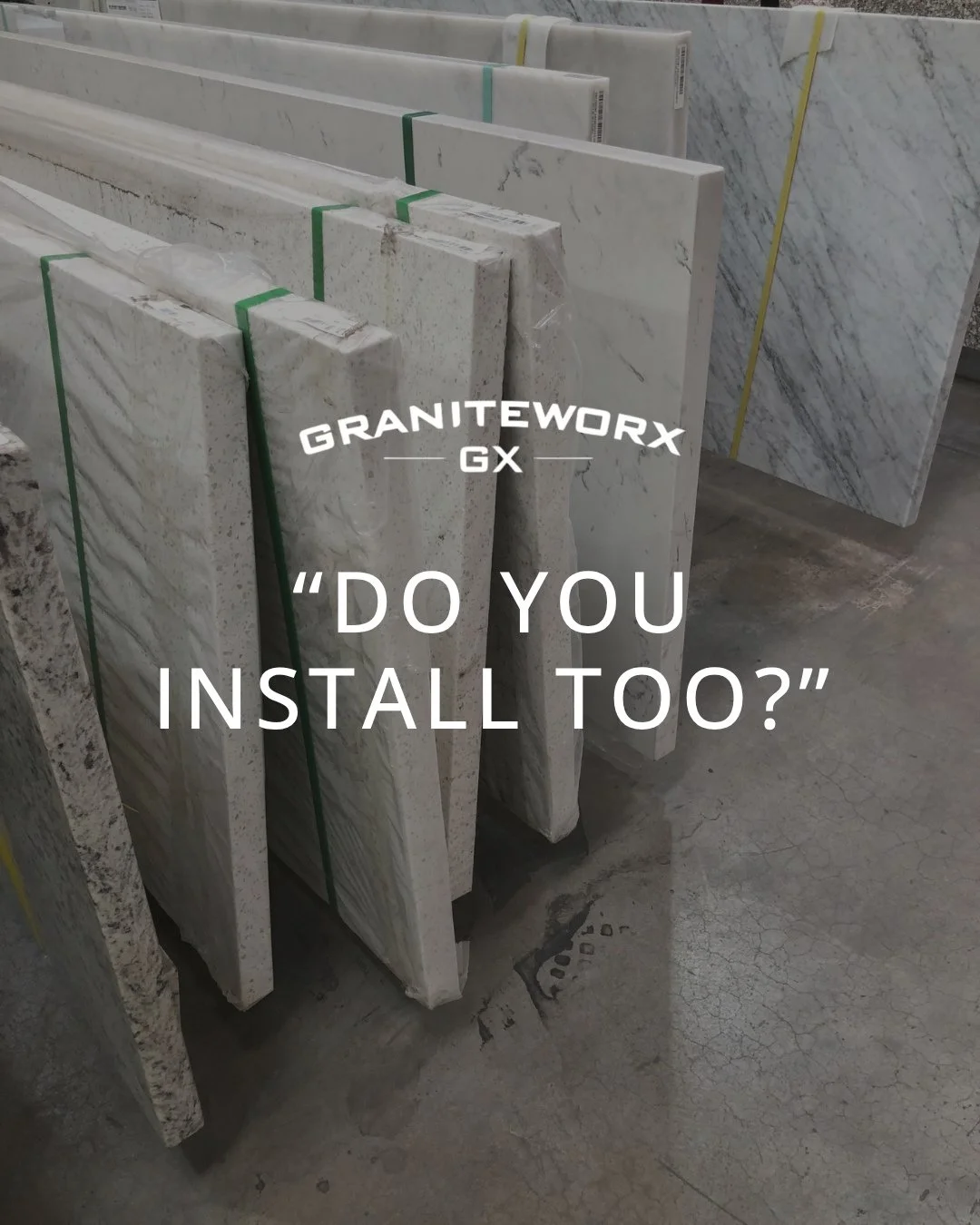 Yes - we do both fabrication and installation in-house. That means:⁠
⁠
✔️ No middlemen⁠
✔️ Faster turnaround times⁠
✔️ Consistent quality from slab selection to final polish⁠
✔️ One expert team guiding you through the whole process⁠
⁠
From the moment