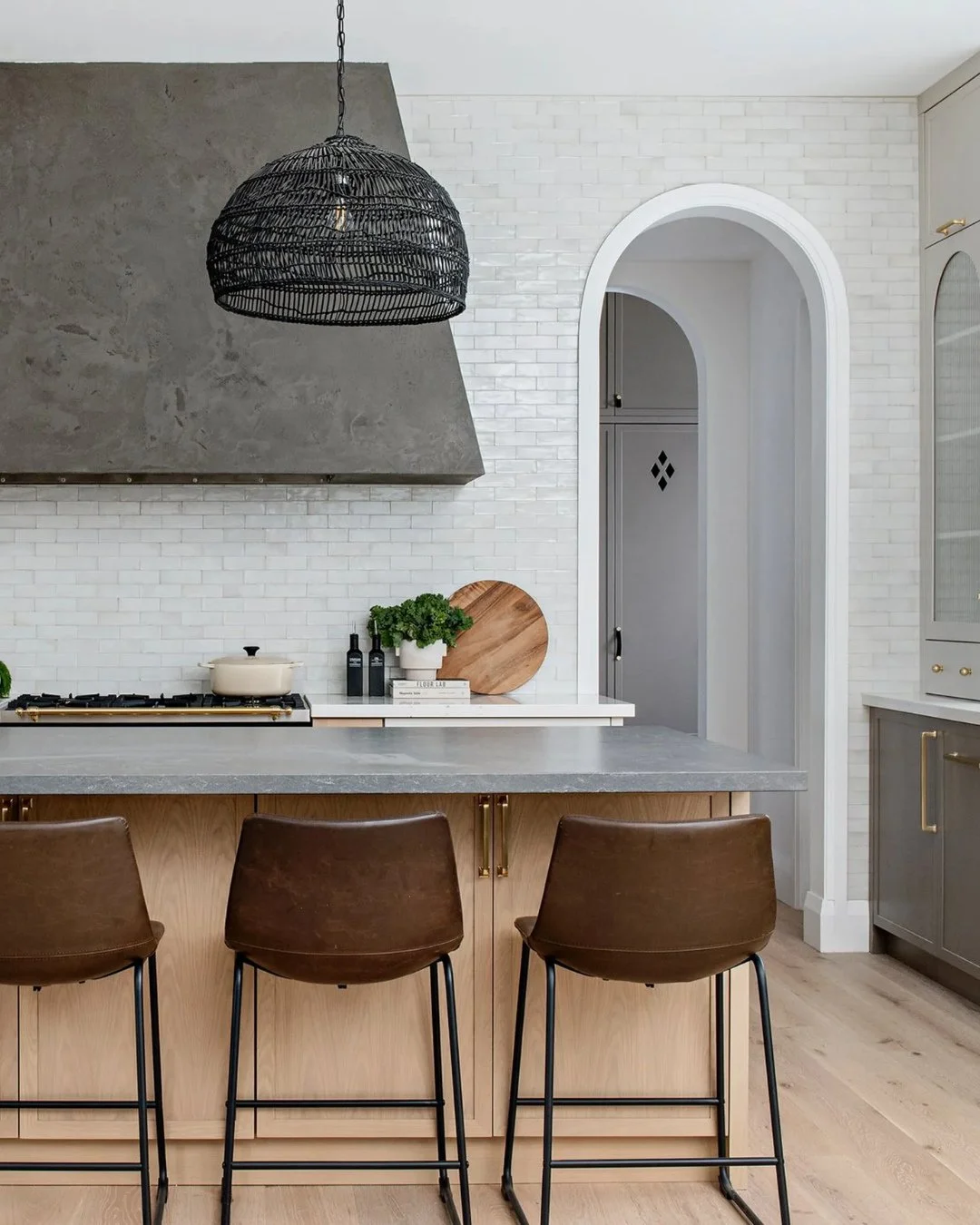 Bold yet balanced, Storm Quartz by @hanstoneca brings serious depth with a rich grey base and windswept white marbling. Its Riverwashed finish offers a soft, matte texture that feels as natural as it looks.⁠
⁠
Interested in using Storm for your proje