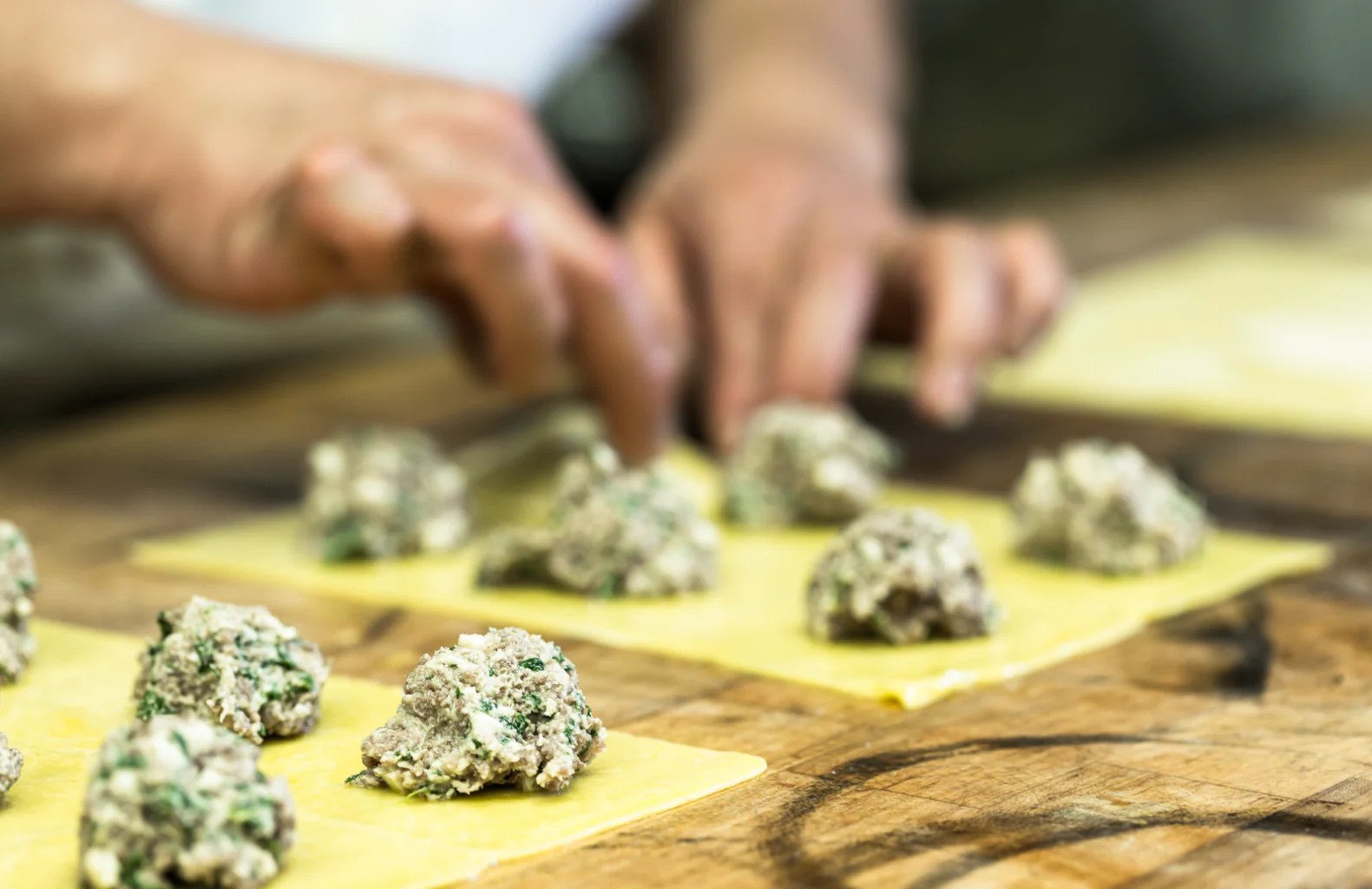 Pasta Workshop: Filled pasta Edition