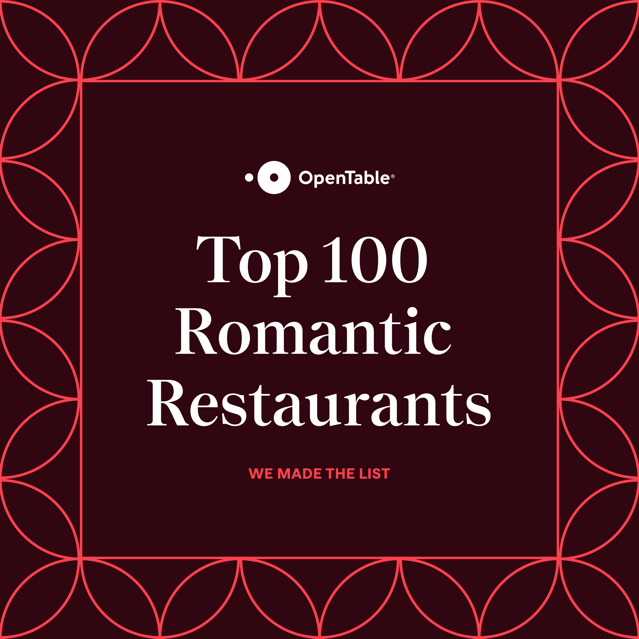 We’ve Been Included in OpenTable’s Top 100 Romantic Restaurants in the UK (2024)