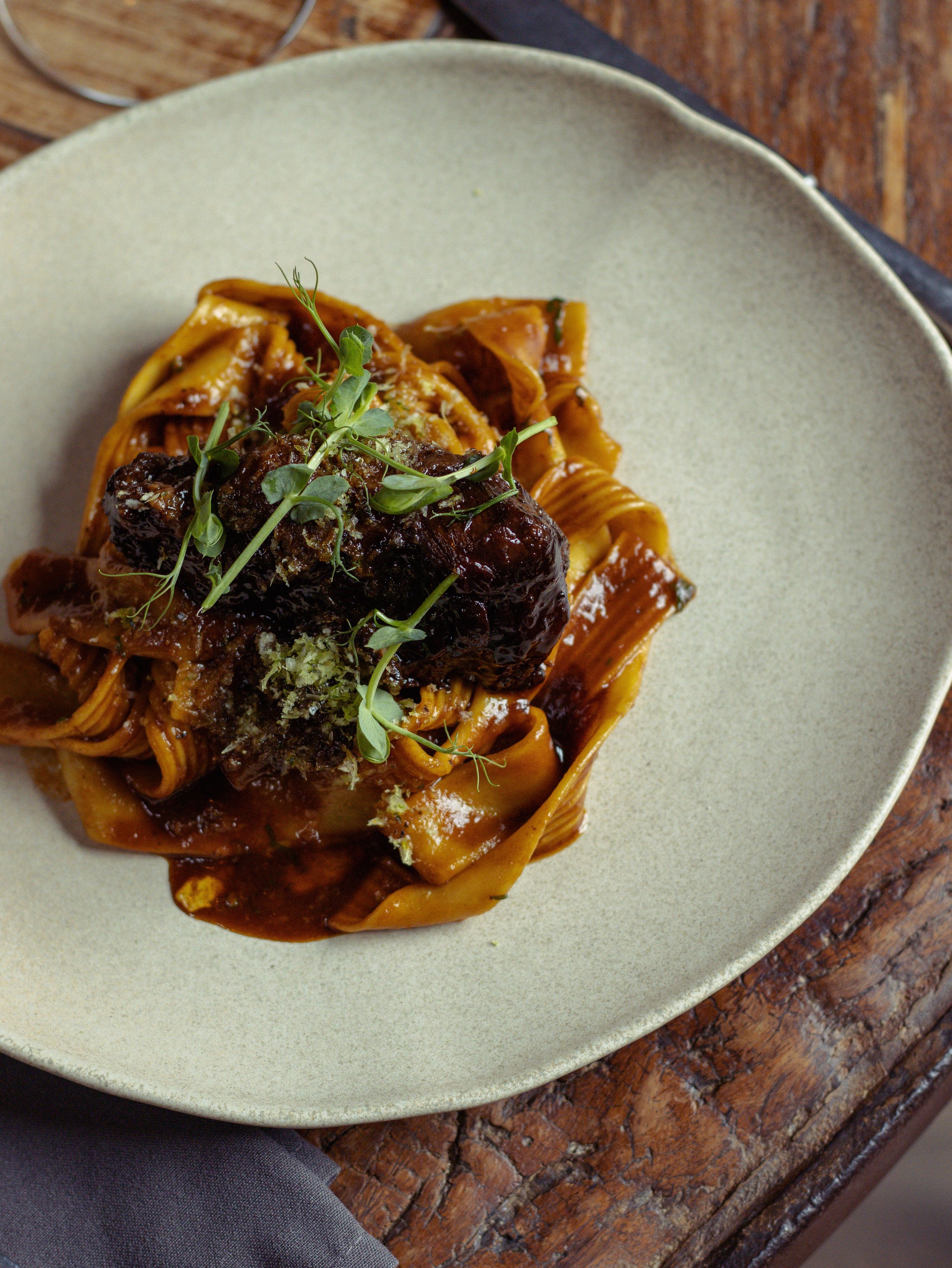 Beef Shin Ragù with Handmade Pappardelle Half Day
