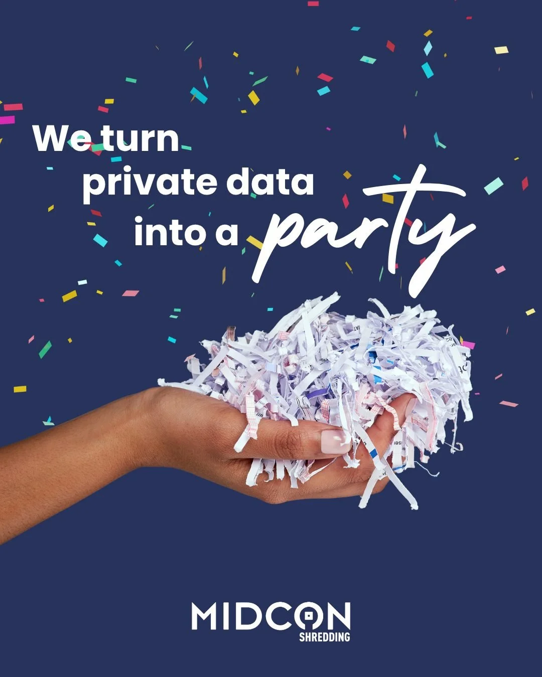 All confetti. Strictly business.