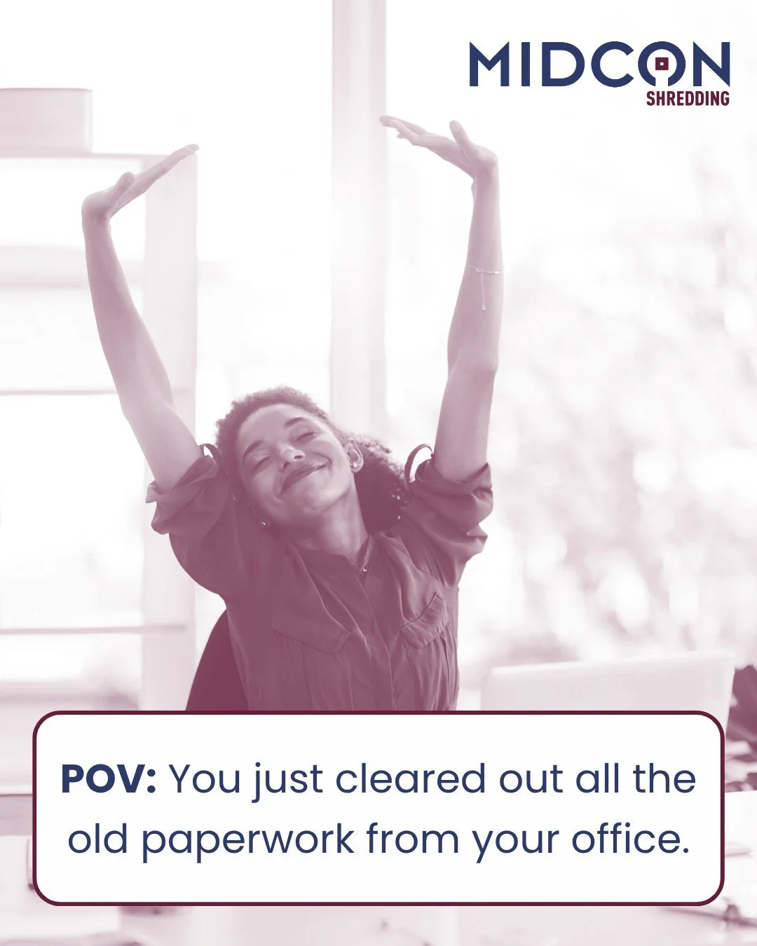 There&rsquo;s an unbeatable feeling of relief that comes from watching years of old, dusty paperwork get completely and securely destroyed.

Let&rsquo;s clear some space in your office!