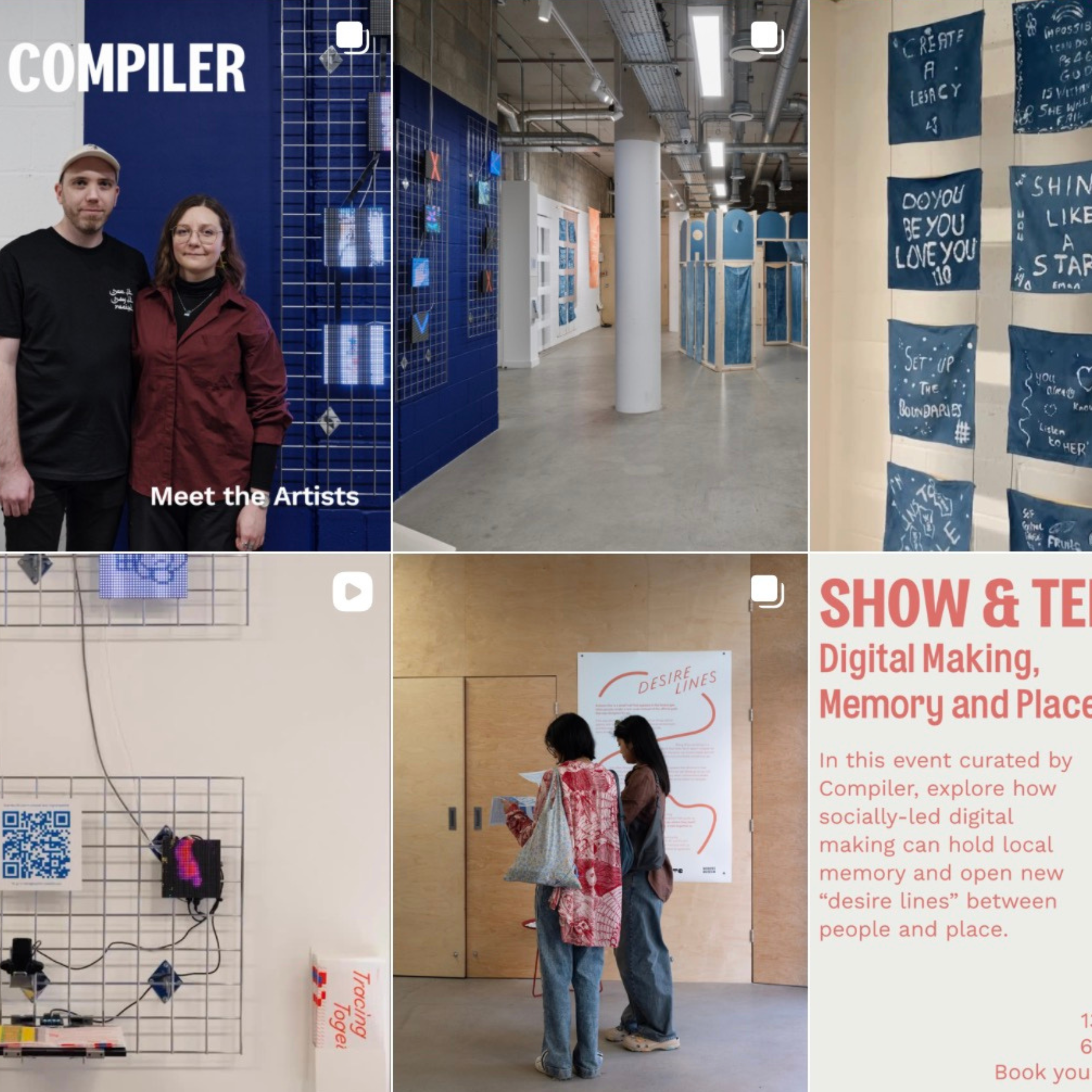 A screen grab of the Women's Museum Instagram page.