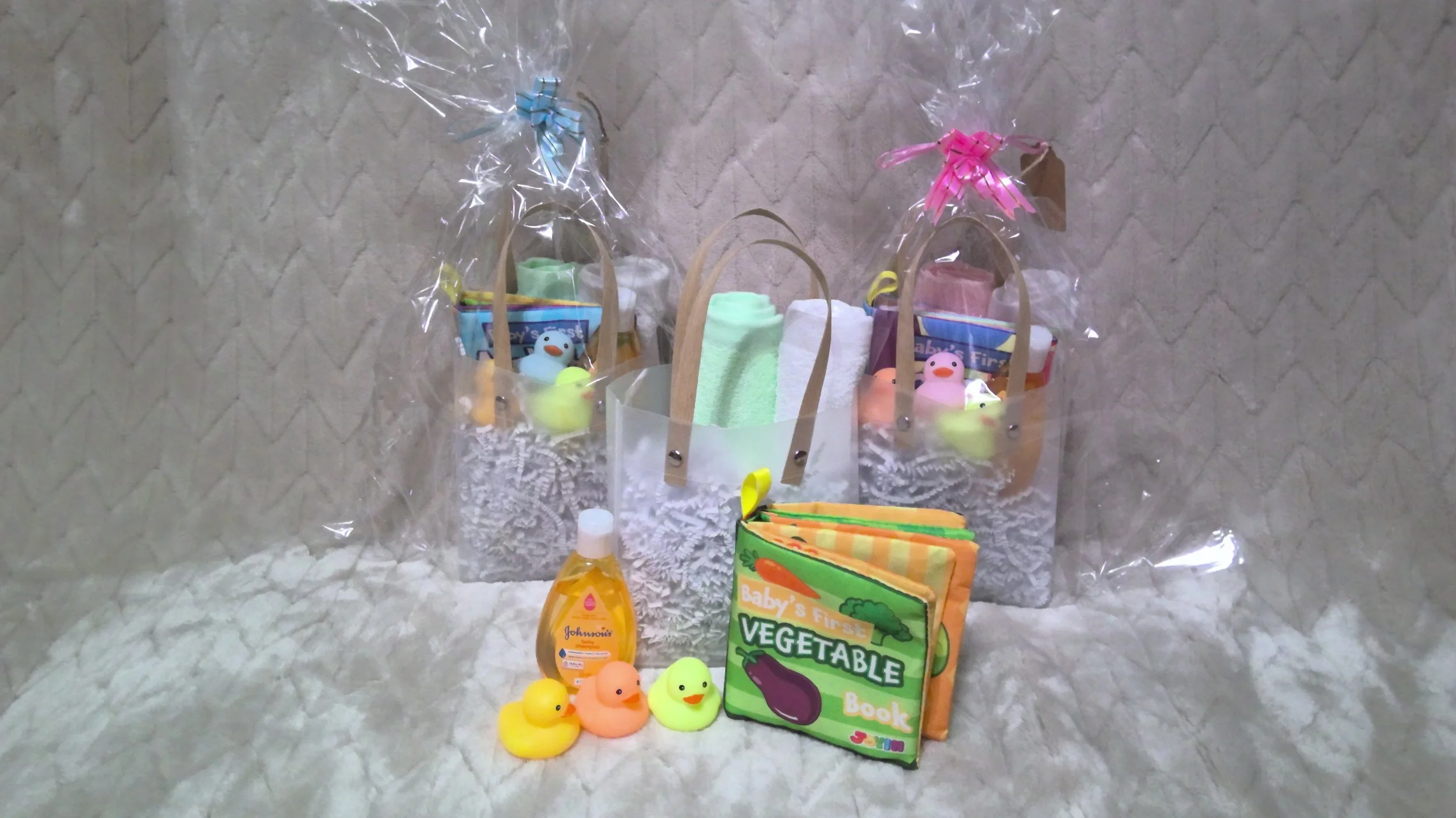 Baby Bath Set Small Basket