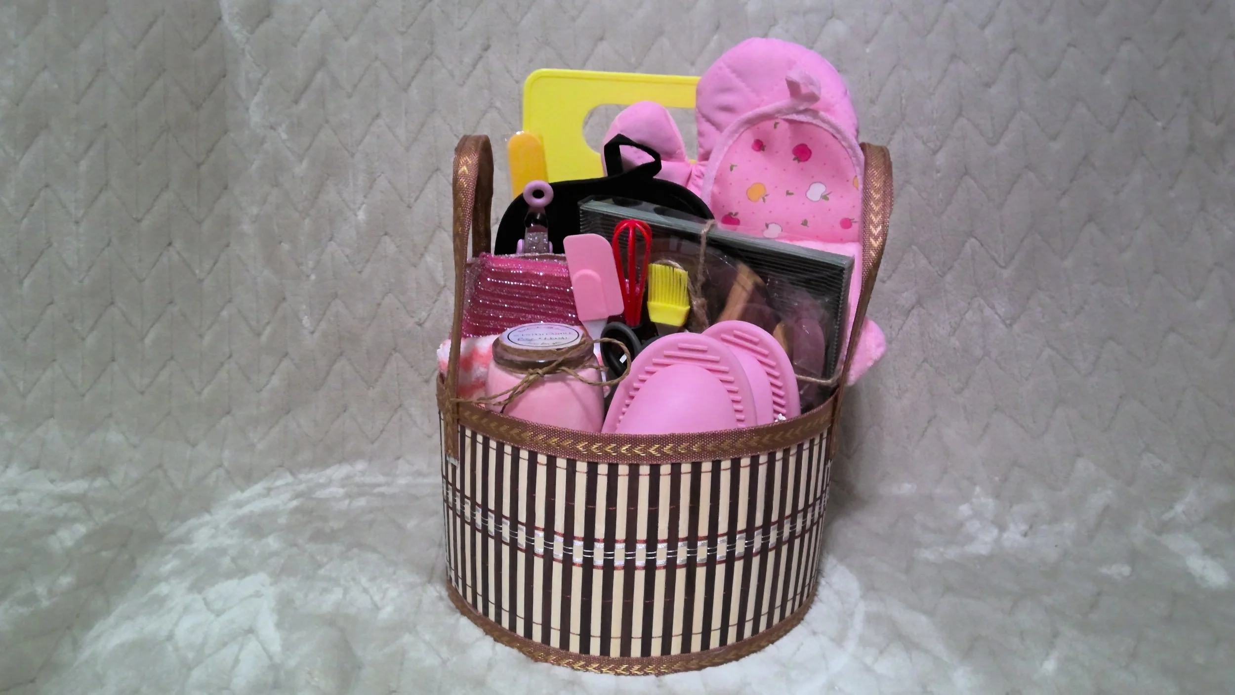 Colorful Kitchen Basket